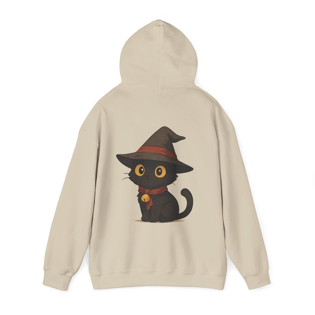 Cozy Cat-Themed Hoodie: Perfect for Halloween, Casual Wear, Cat Lovers, Gift Idea, Unisex Sweatshirt