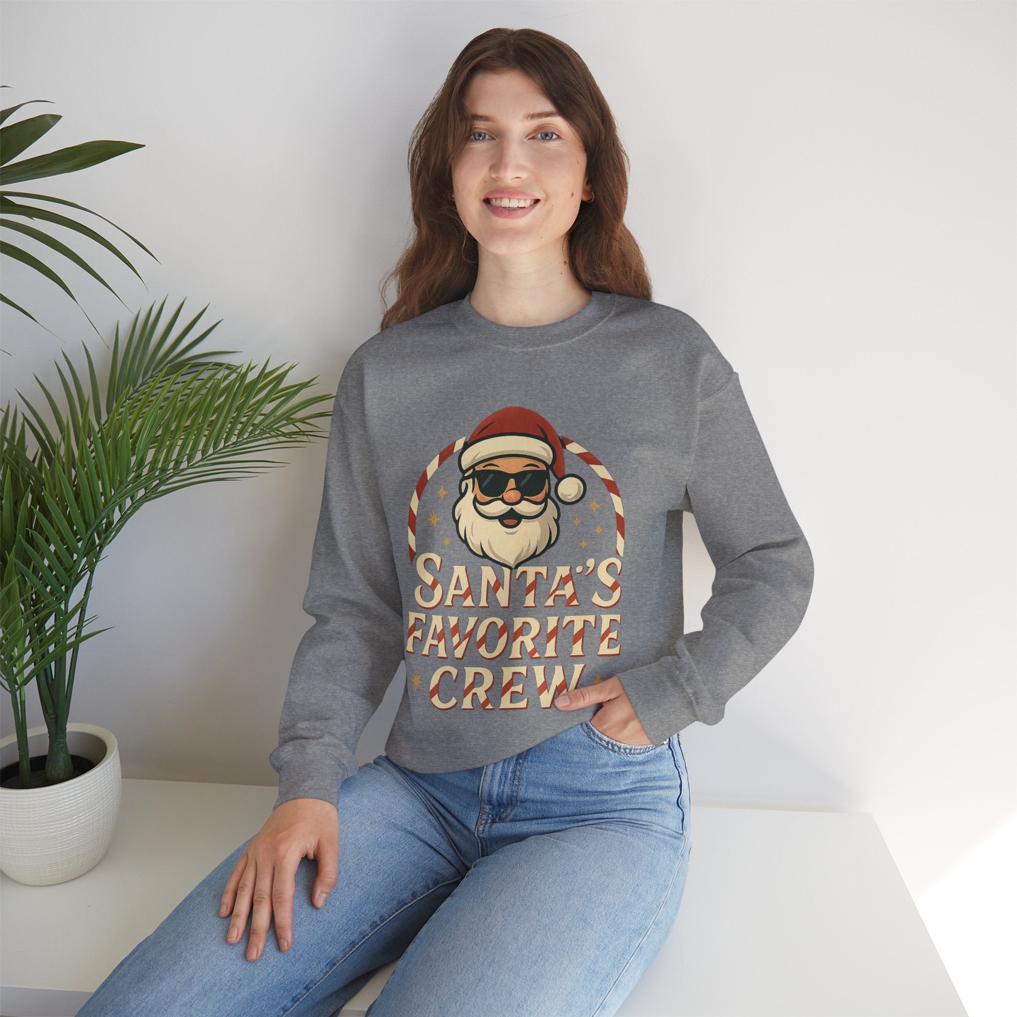 Santa's Favorite Crew Sweatshirt | Unisex Christmas Gift, Holiday Apparel, Cozy Winter Wear, Festive Sweatshirt, Casual Holiday [...]