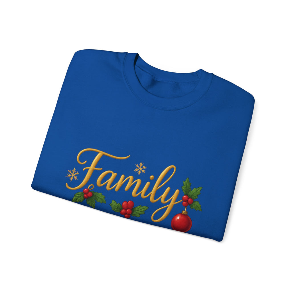 Family Christmas Crewneck Sweatshirt | Cozy Holiday Sweater, Family Gathering Gift, Matching Christmas Outfits, Winter Apparel, [...]