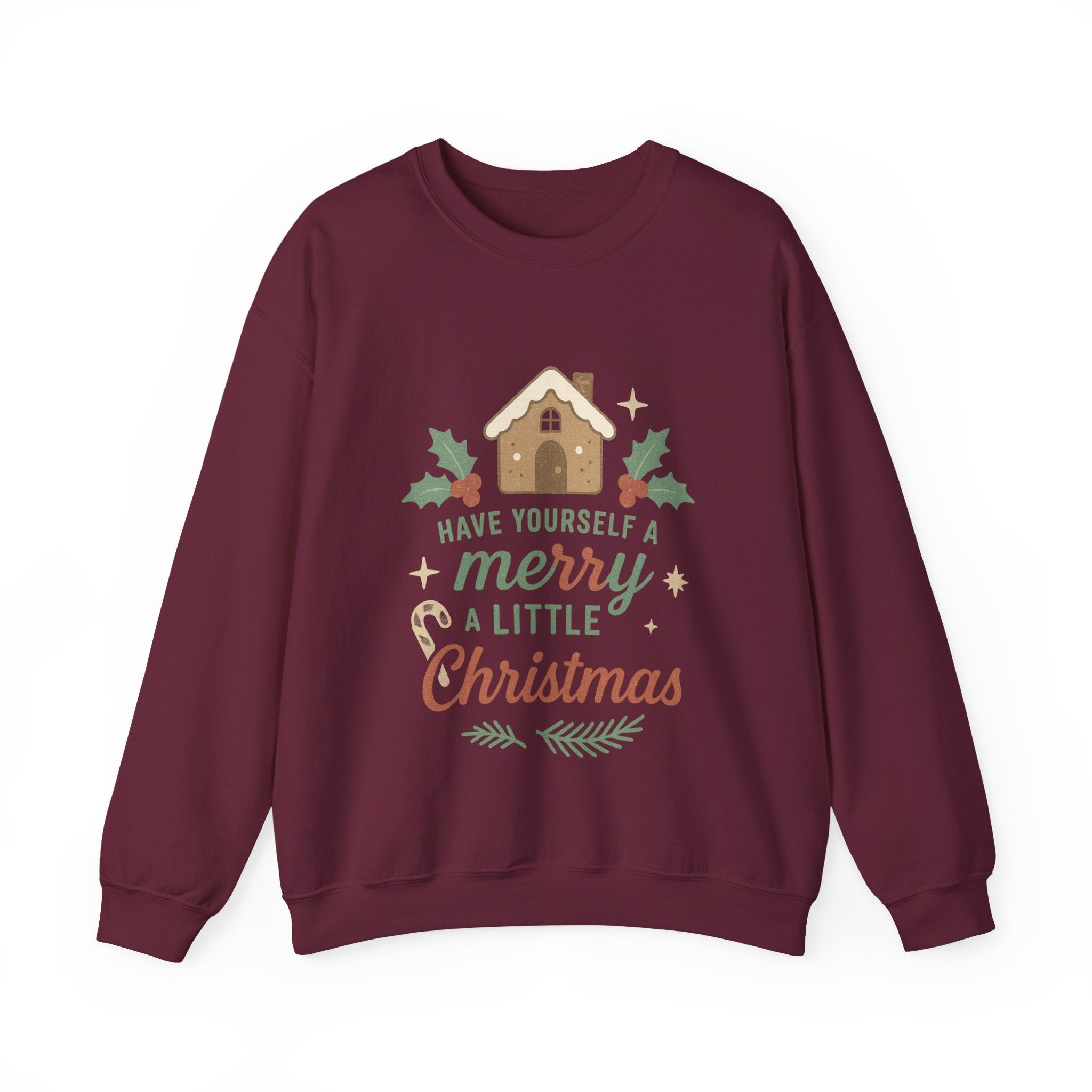 Christmas Crewneck Sweatshirt, Cozy Holiday Apparel, Gift for Him or Her, Merry Christmas Design, Festive Winter Style, Unisex Sweatshirt
