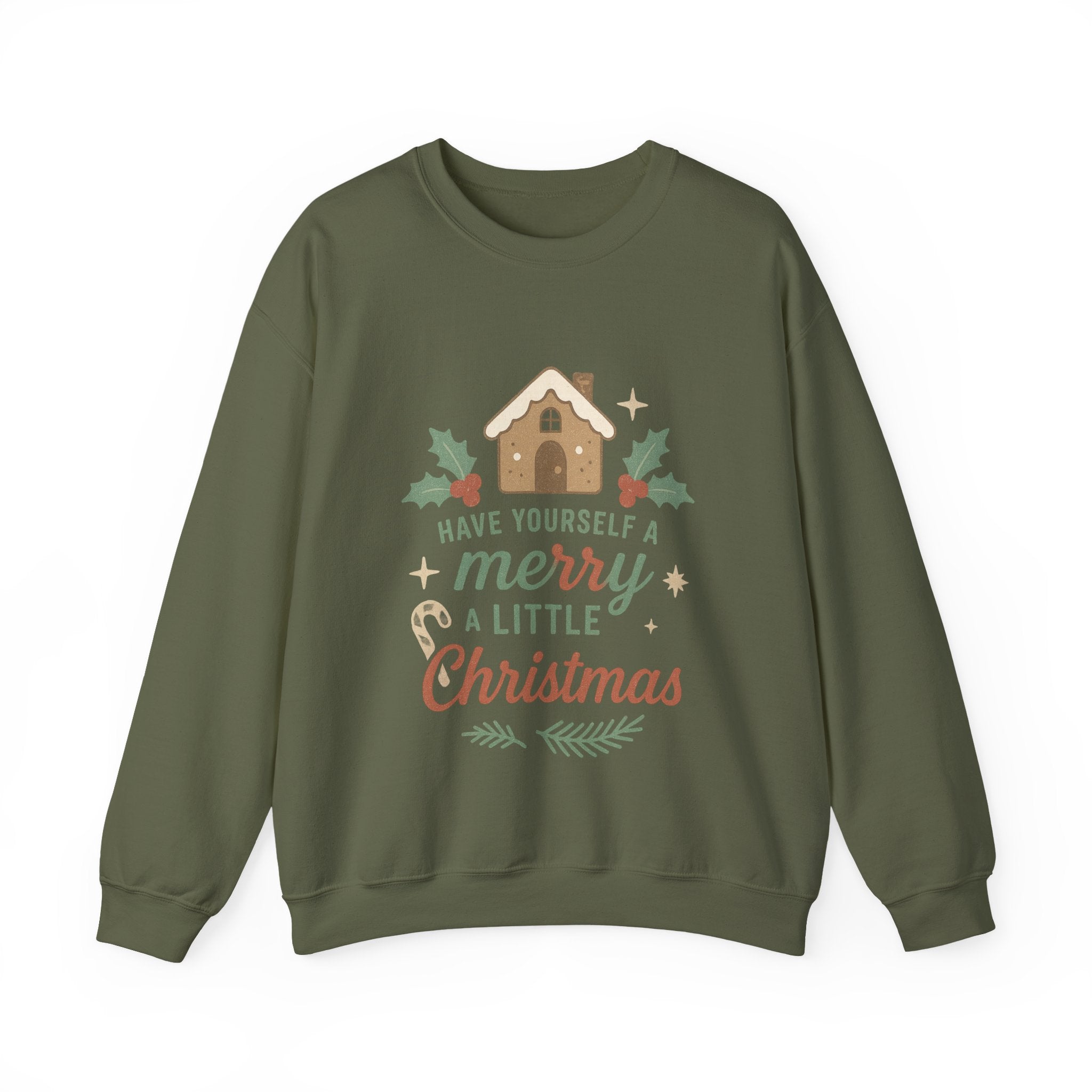 Christmas Crewneck Sweatshirt, Cozy Holiday Apparel, Gift for Him or Her, Merry Christmas Design, Festive Winter Style, Unisex Sweatshirt