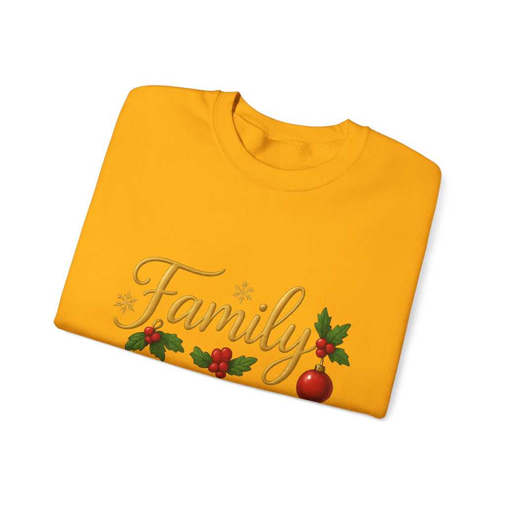 Family Christmas Crewneck Sweatshirt | Cozy Holiday Sweater, Family Gathering Gift, Matching Christmas Outfits, Winter Apparel, [...]
