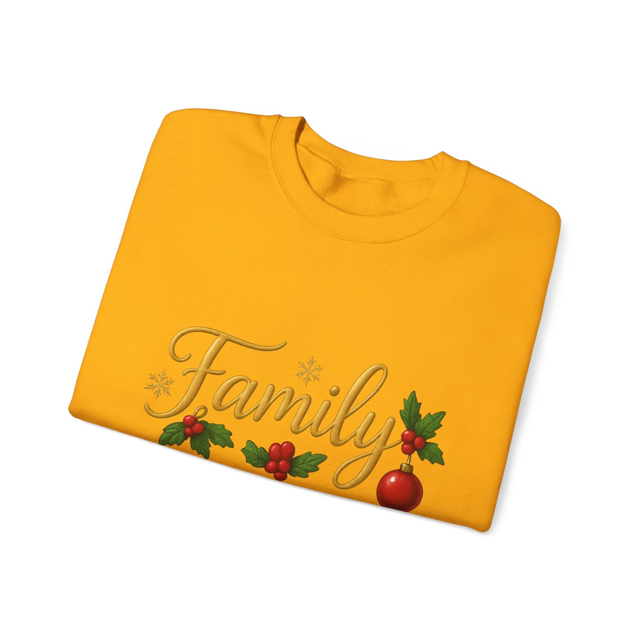Family Christmas Crewneck Sweatshirt | Cozy Holiday Sweater, Family Gathering Gift, Matching Christmas Outfits, Winter Apparel, [...]