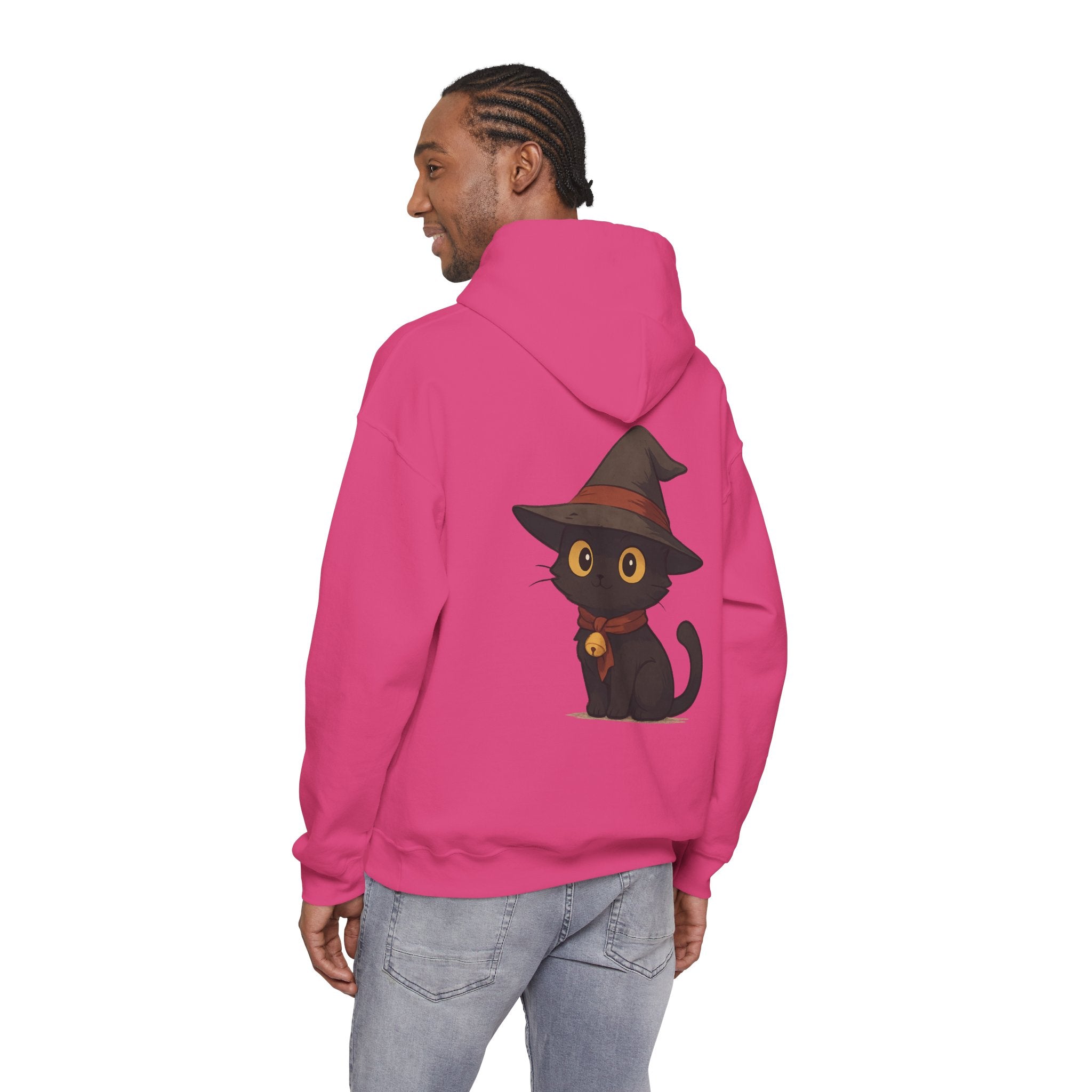Cozy Cat-Themed Hoodie: Perfect for Halloween, Casual Wear, Cat Lovers, Gift Idea, Unisex Sweatshirt