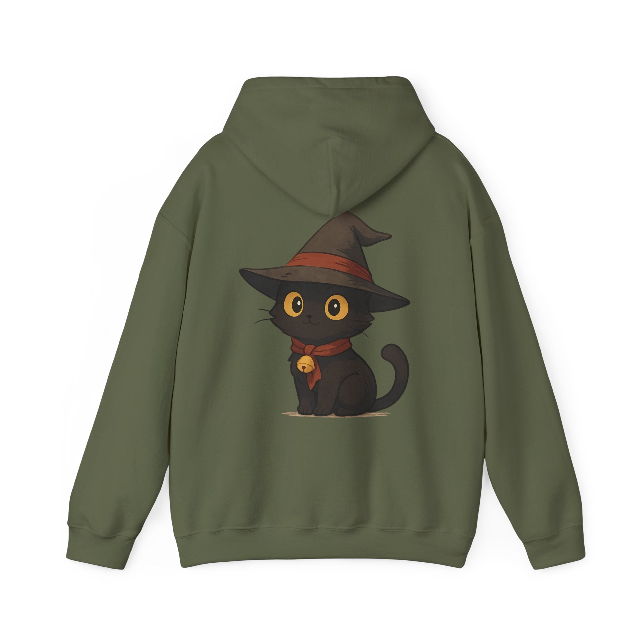 Cozy Cat-Themed Hoodie: Perfect for Halloween, Casual Wear, Cat Lovers, Gift Idea, Unisex Sweatshirt