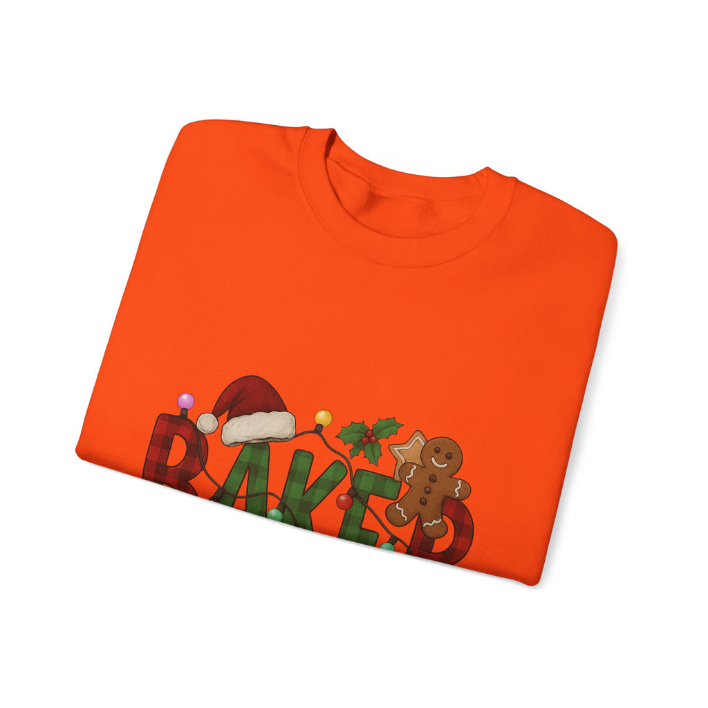 Cozy Baker Sweatshirt, Holiday Baking Gift, Unisex Sweater, Christmas Apparel, Gift for Bakers, Cute Baking Crewneck
