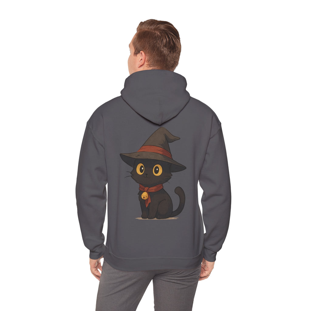 Cozy Cat-Themed Hoodie: Perfect for Halloween, Casual Wear, Cat Lovers, Gift Idea, Unisex Sweatshirt