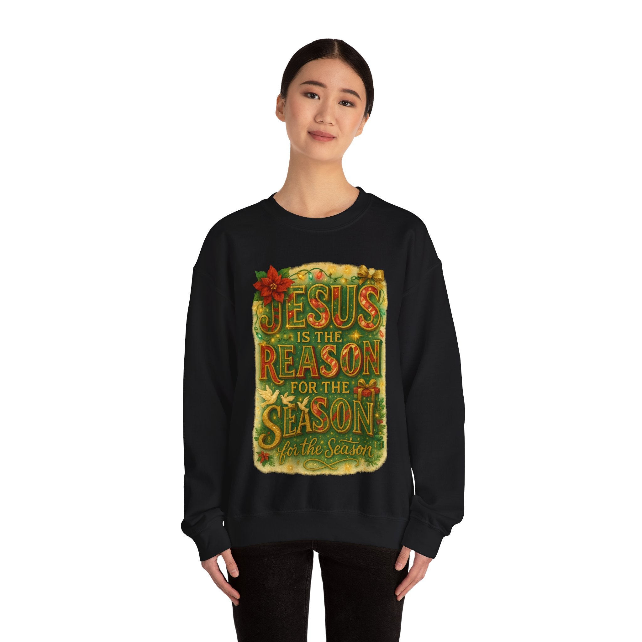 Unisex Heavy Blend™ Crewneck Sweatshirt – Soft, Durable & Print-Friendly | Everyday Comfort | Sustainable Cotton Blend