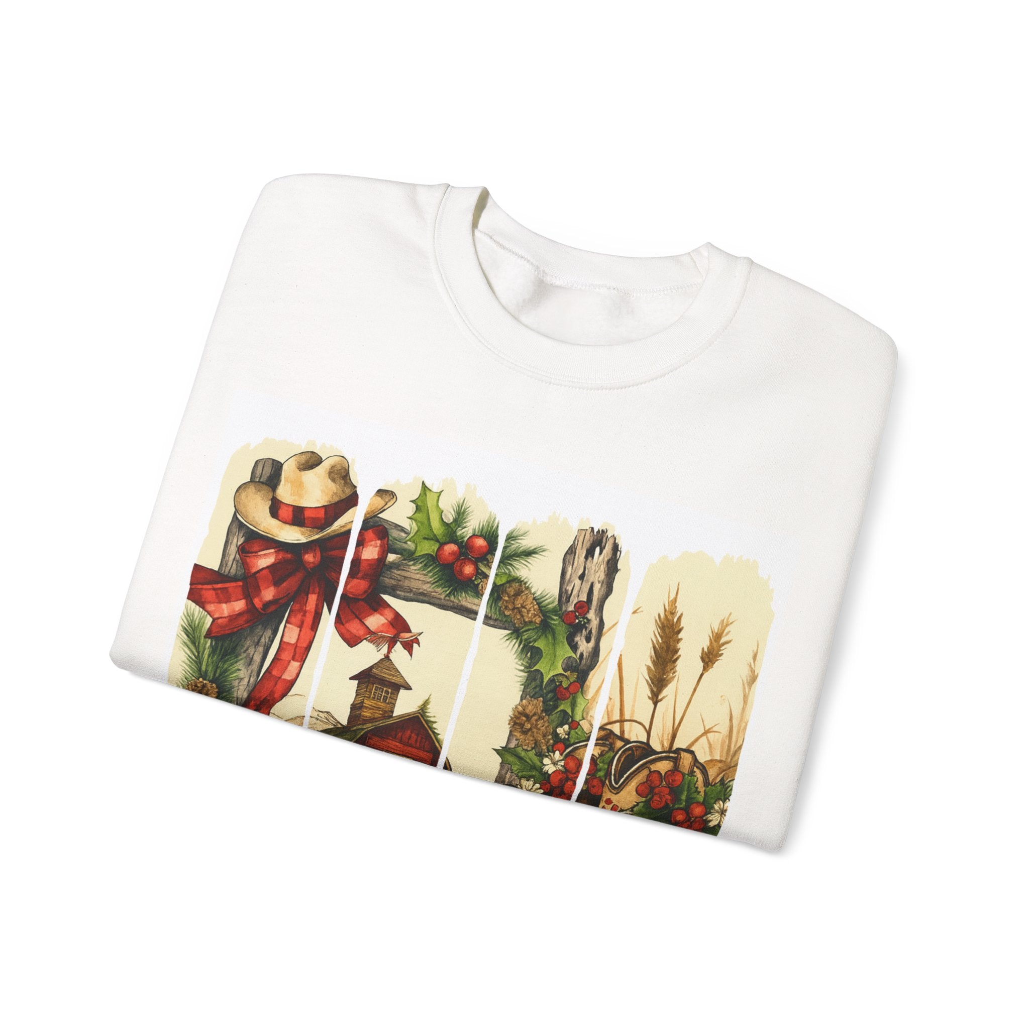 Cozy Christmas Crewneck Sweatshirt – Unisex Holiday Pullover, Festive Winter Apparel, Thoughtful Christmas Gift for Friends & Family