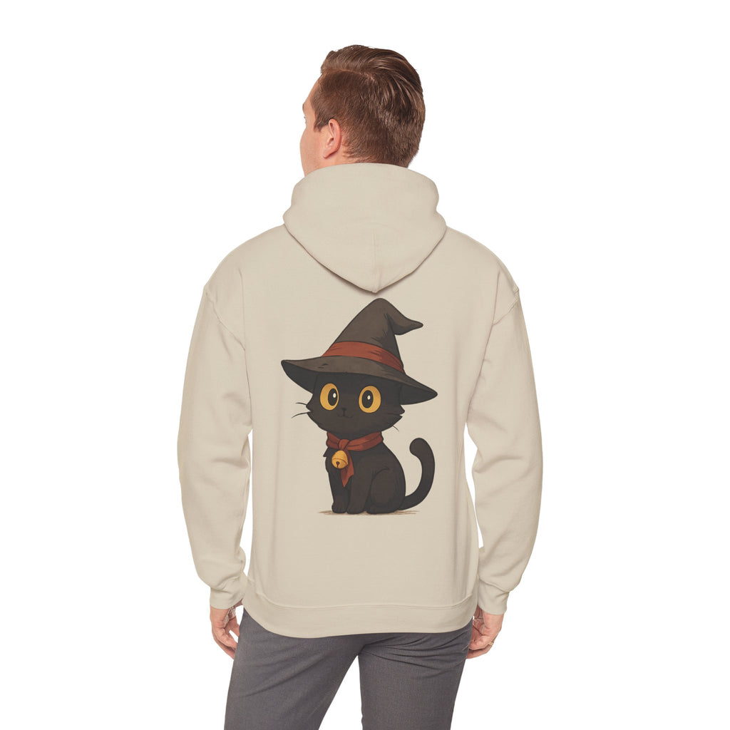 Cozy Cat-Themed Hoodie: Perfect for Halloween, Casual Wear, Cat Lovers, Gift Idea, Unisex Sweatshirt