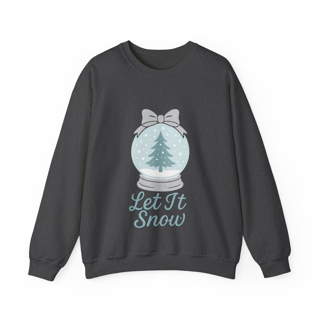 Let It Snow Sweatshirt, Cozy Holiday Crewneck, Unisex Christmas Sweater, Winter Gift, Festive Apparel