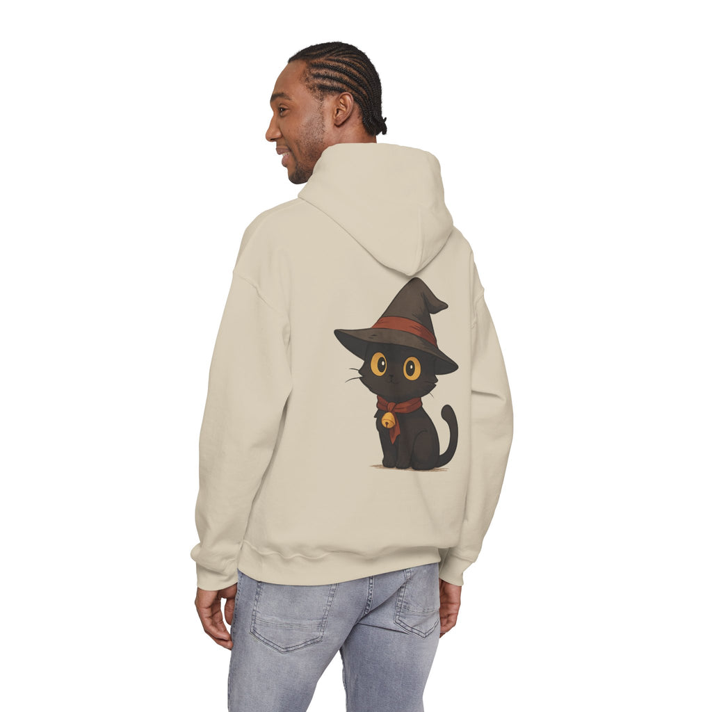 Cozy Cat-Themed Hoodie: Perfect for Halloween, Casual Wear, Cat Lovers, Gift Idea, Unisex Sweatshirt