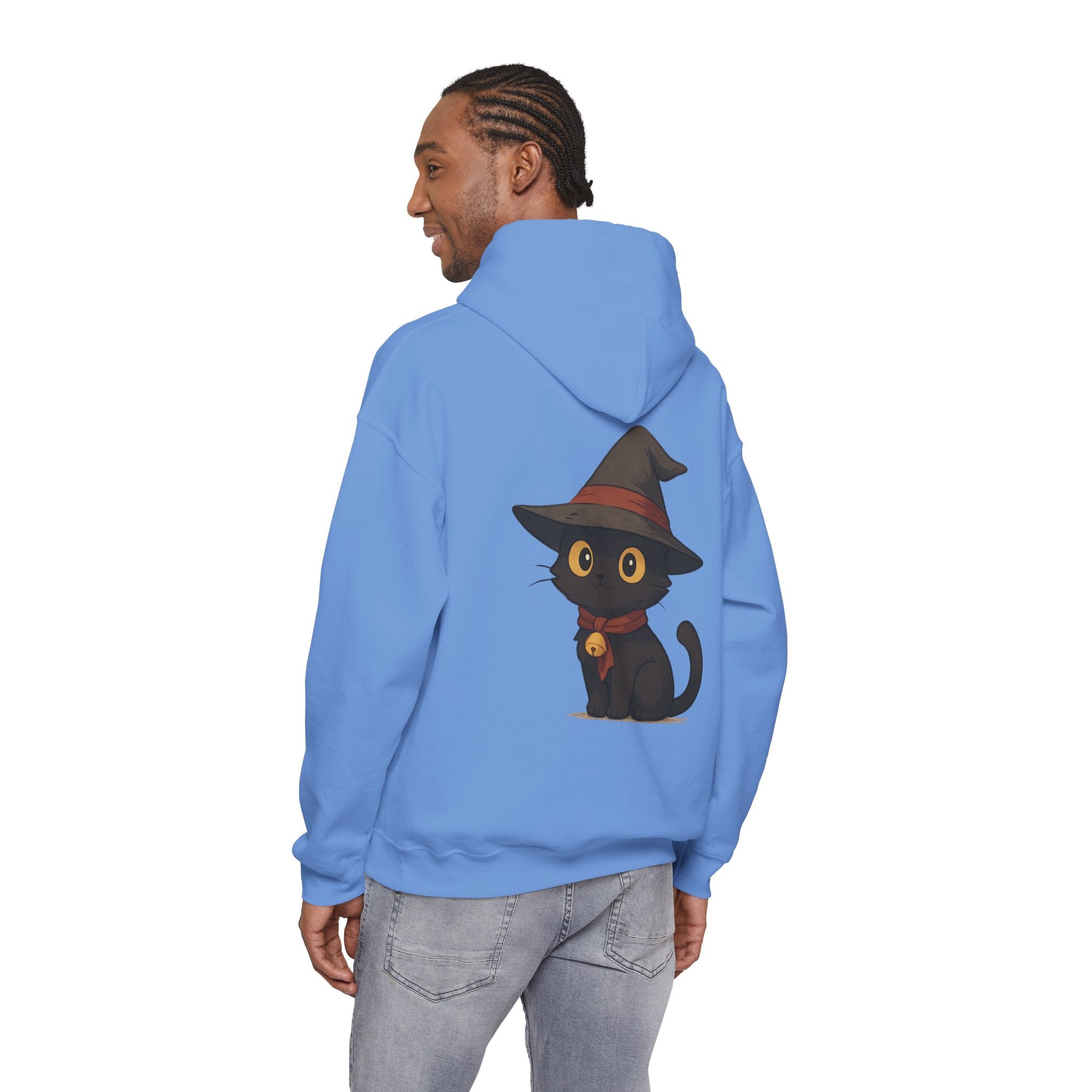 Cozy Cat-Themed Hoodie: Perfect for Halloween, Casual Wear, Cat Lovers, Gift Idea, Unisex Sweatshirt