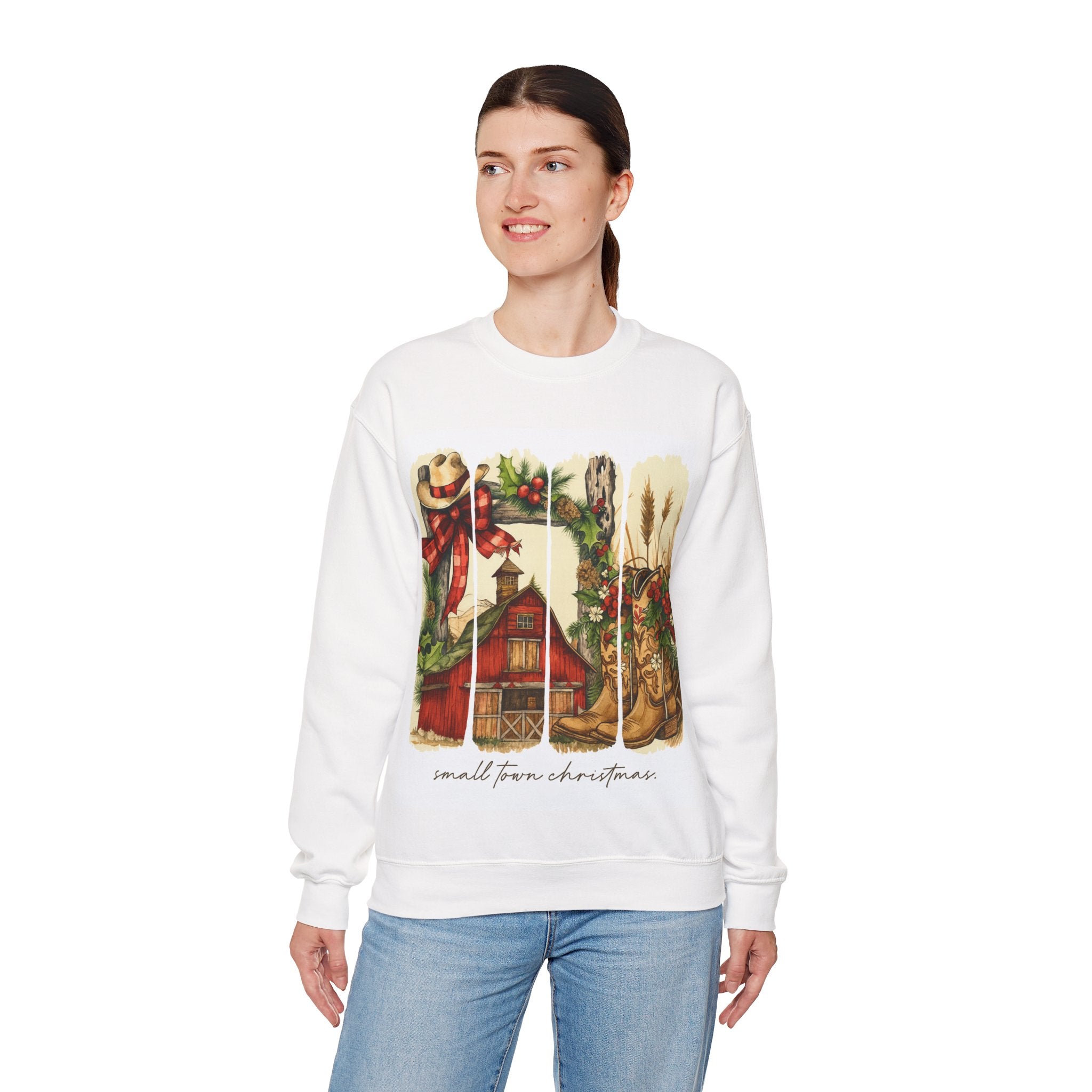 Cozy Christmas Crewneck Sweatshirt – Unisex Holiday Pullover, Festive Winter Apparel, Thoughtful Christmas Gift for Friends & Family