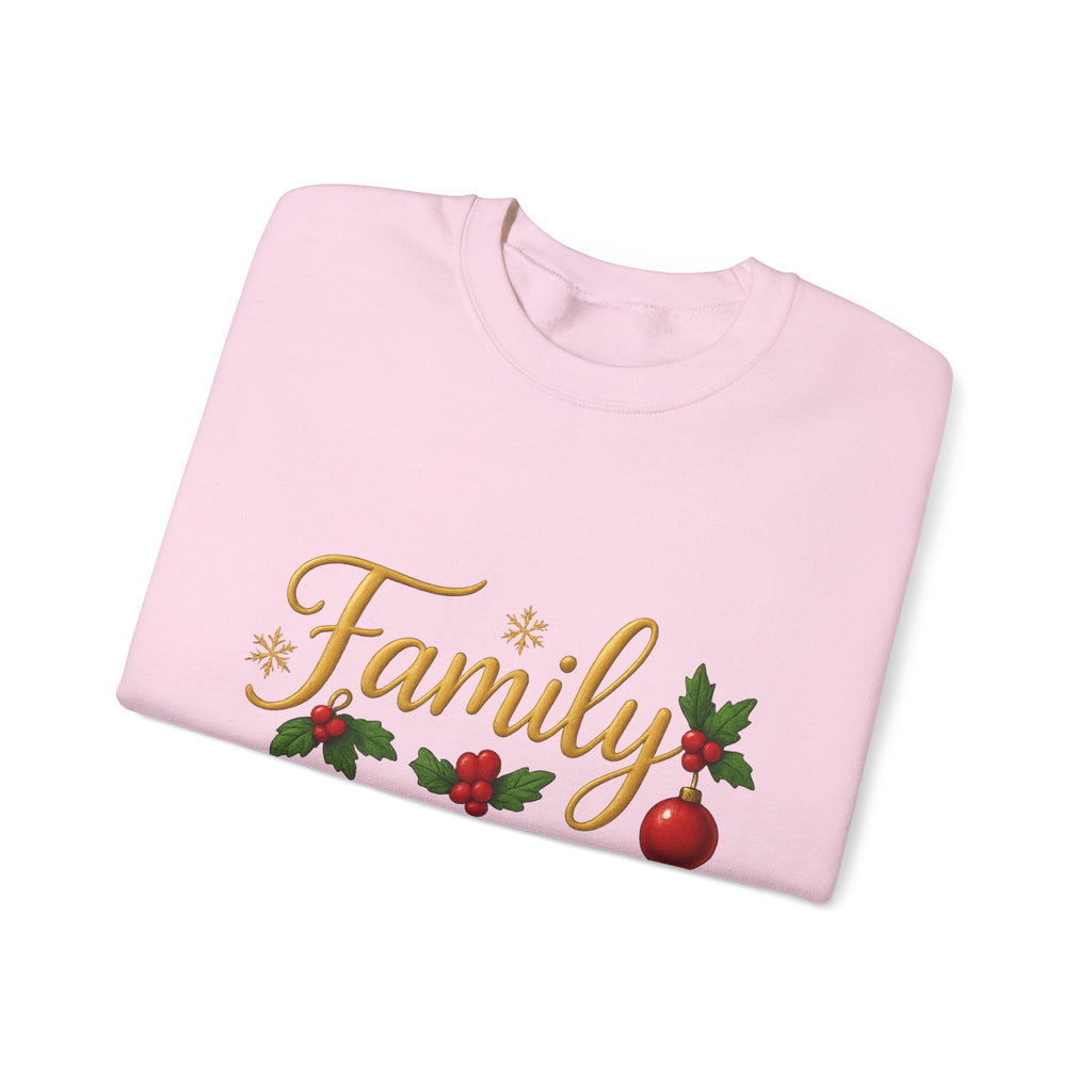 Family Christmas Crewneck Sweatshirt | Cozy Holiday Sweater, Family Gathering Gift, Matching Christmas Outfits, Winter Apparel, [...]