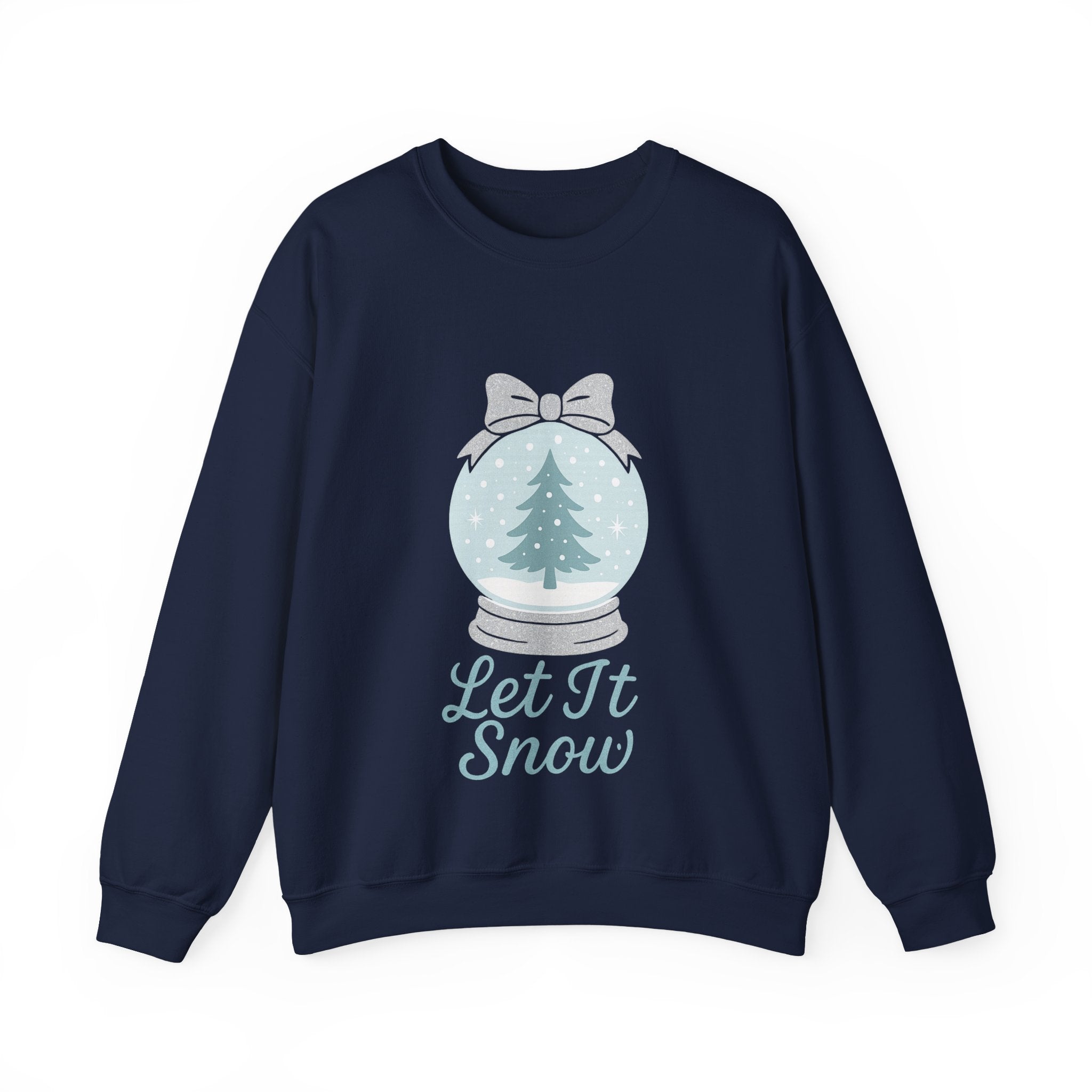 Let It Snow Sweatshirt, Cozy Holiday Crewneck, Unisex Christmas Sweater, Winter Gift, Festive Apparel