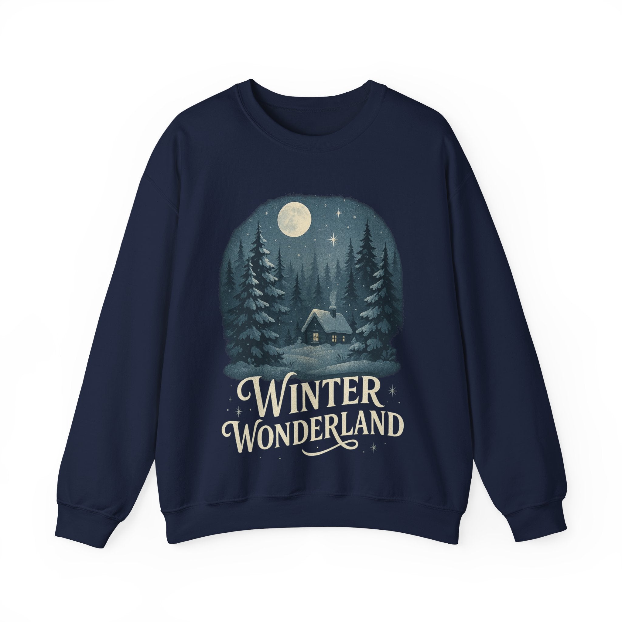 Winter Wonderland Sweatshirt, Cozy Winter Essentials, Holiday Gift, Christmas Sweater, Unisex Warm Crewneck