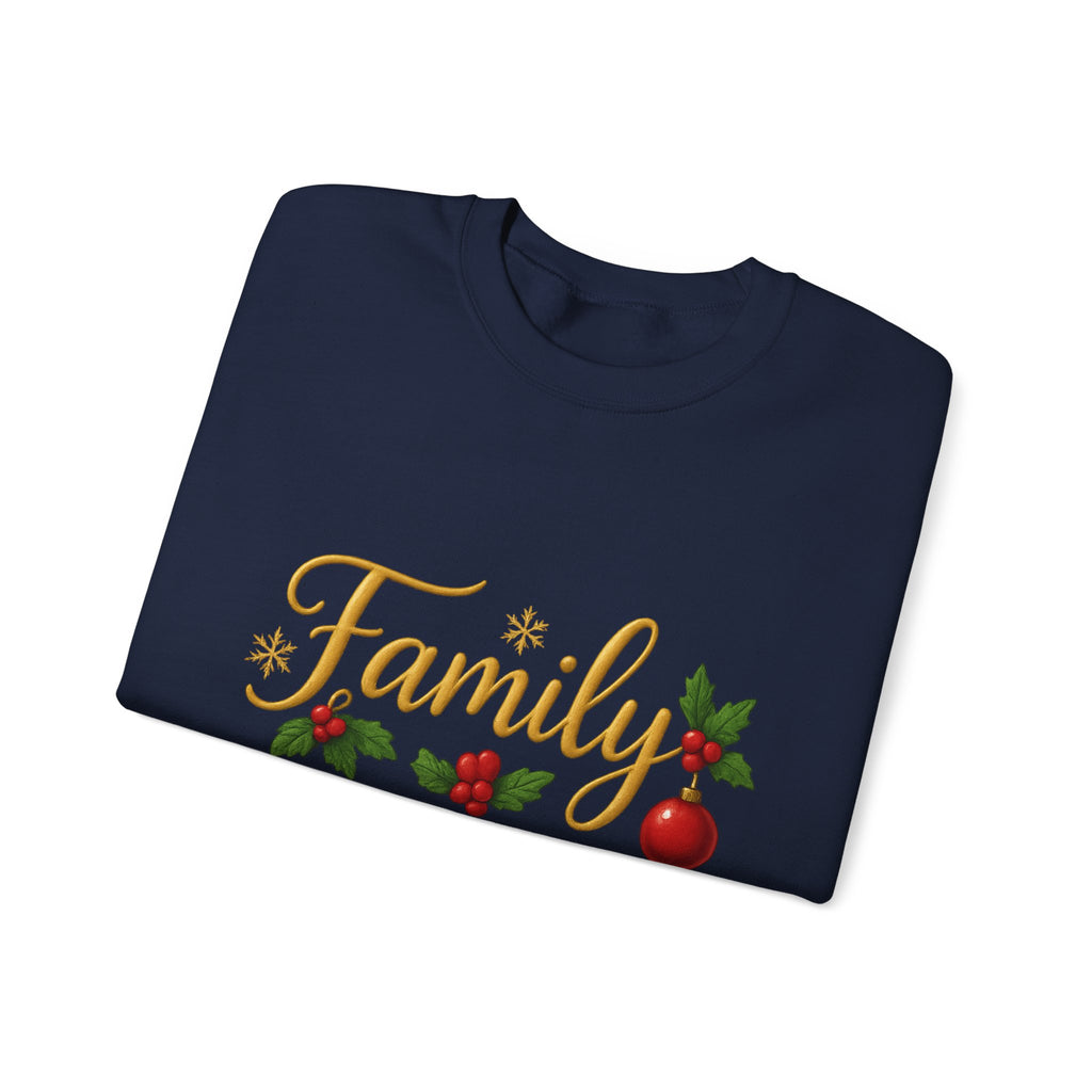 Family Christmas Crewneck Sweatshirt | Cozy Holiday Sweater, Family Gathering Gift, Matching Christmas Outfits, Winter Apparel, [...]