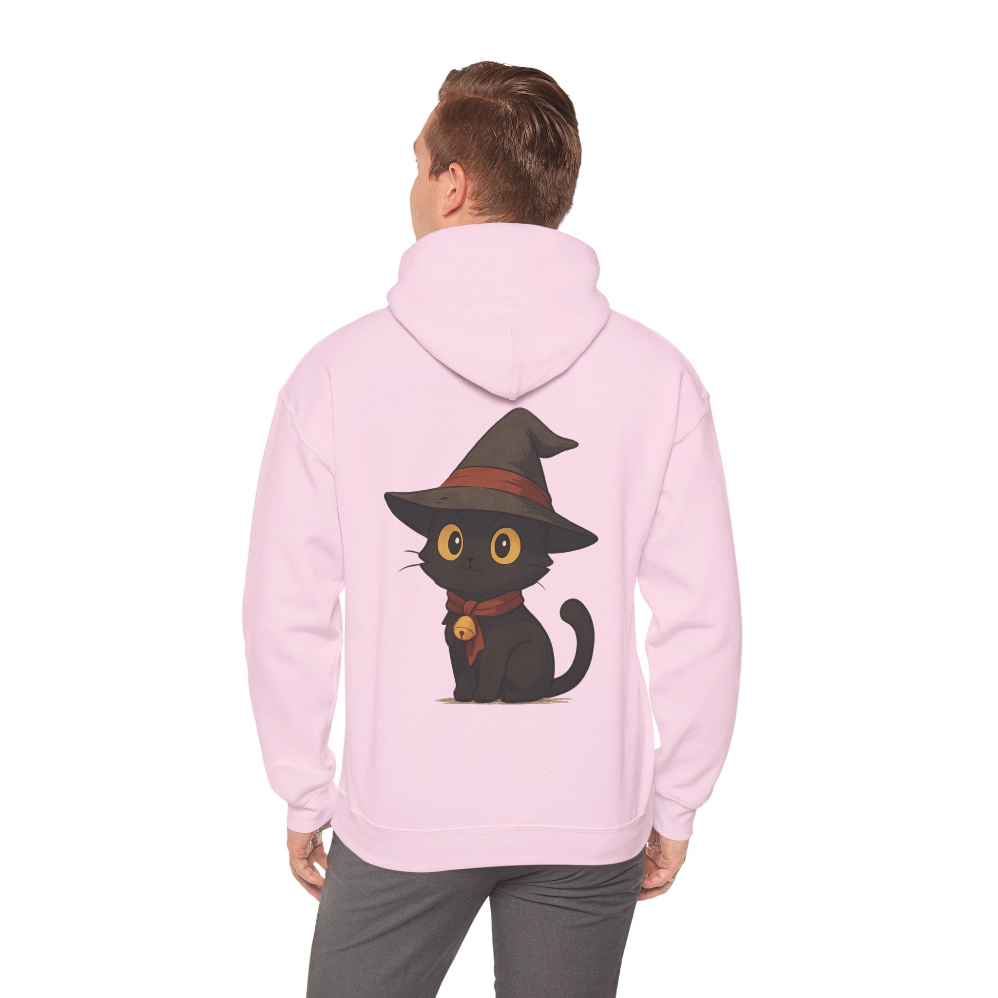 Cozy Cat-Themed Hoodie: Perfect for Halloween, Casual Wear, Cat Lovers, Gift Idea, Unisex Sweatshirt