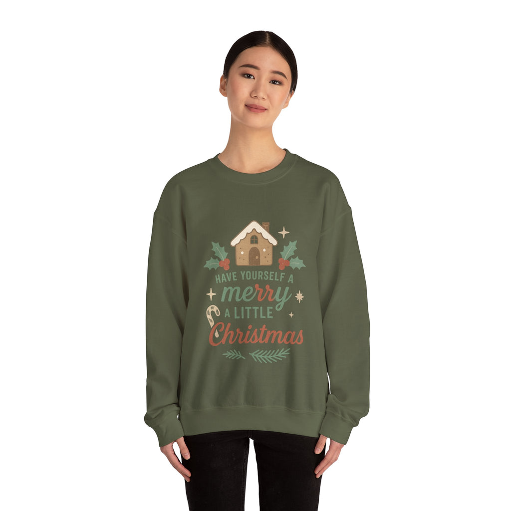 Christmas Crewneck Sweatshirt, Cozy Holiday Apparel, Gift for Him or Her, Merry Christmas Design, Festive Winter Style, Unisex Sweatshirt