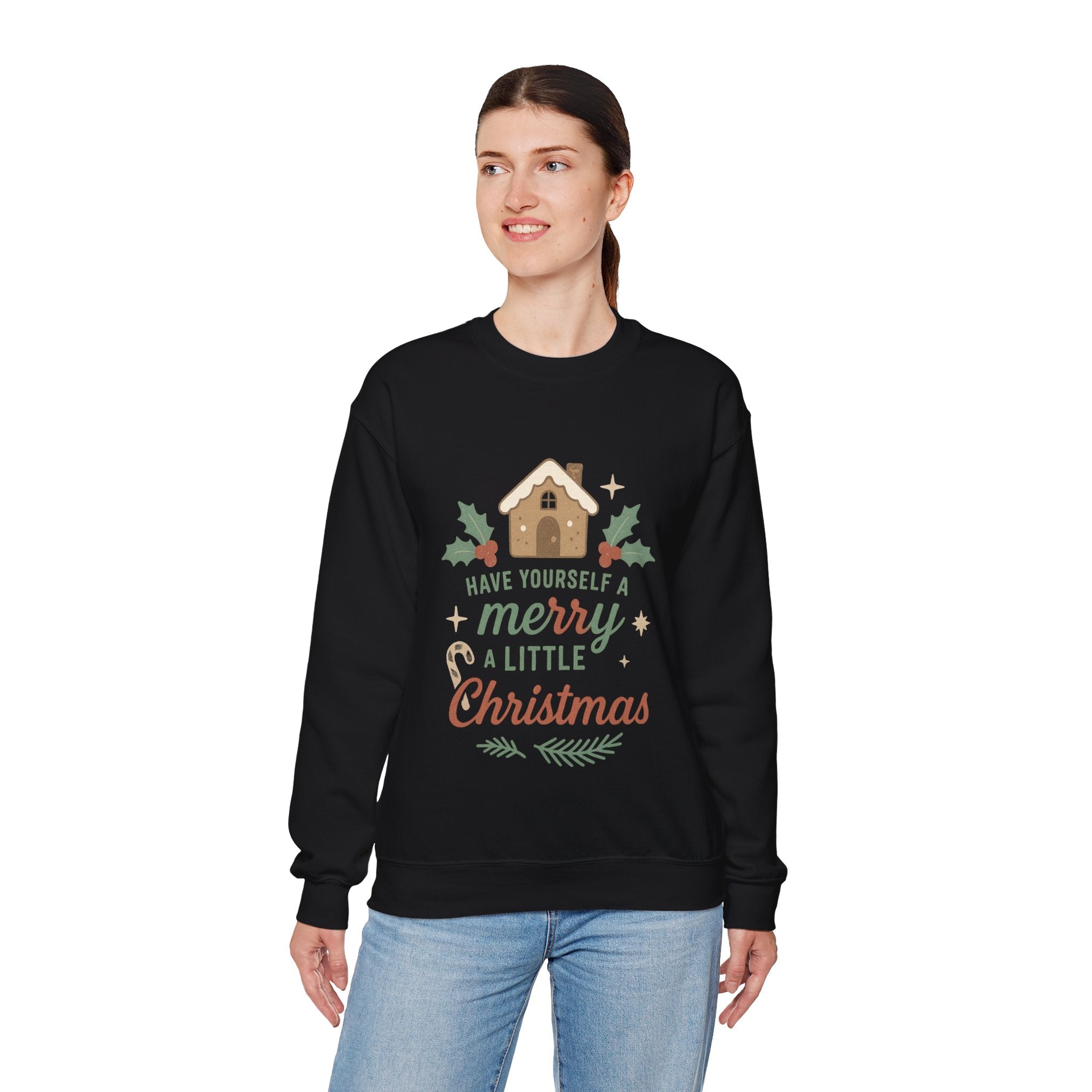 Christmas Crewneck Sweatshirt, Cozy Holiday Apparel, Gift for Him or Her, Merry Christmas Design, Festive Winter Style, Unisex Sweatshirt