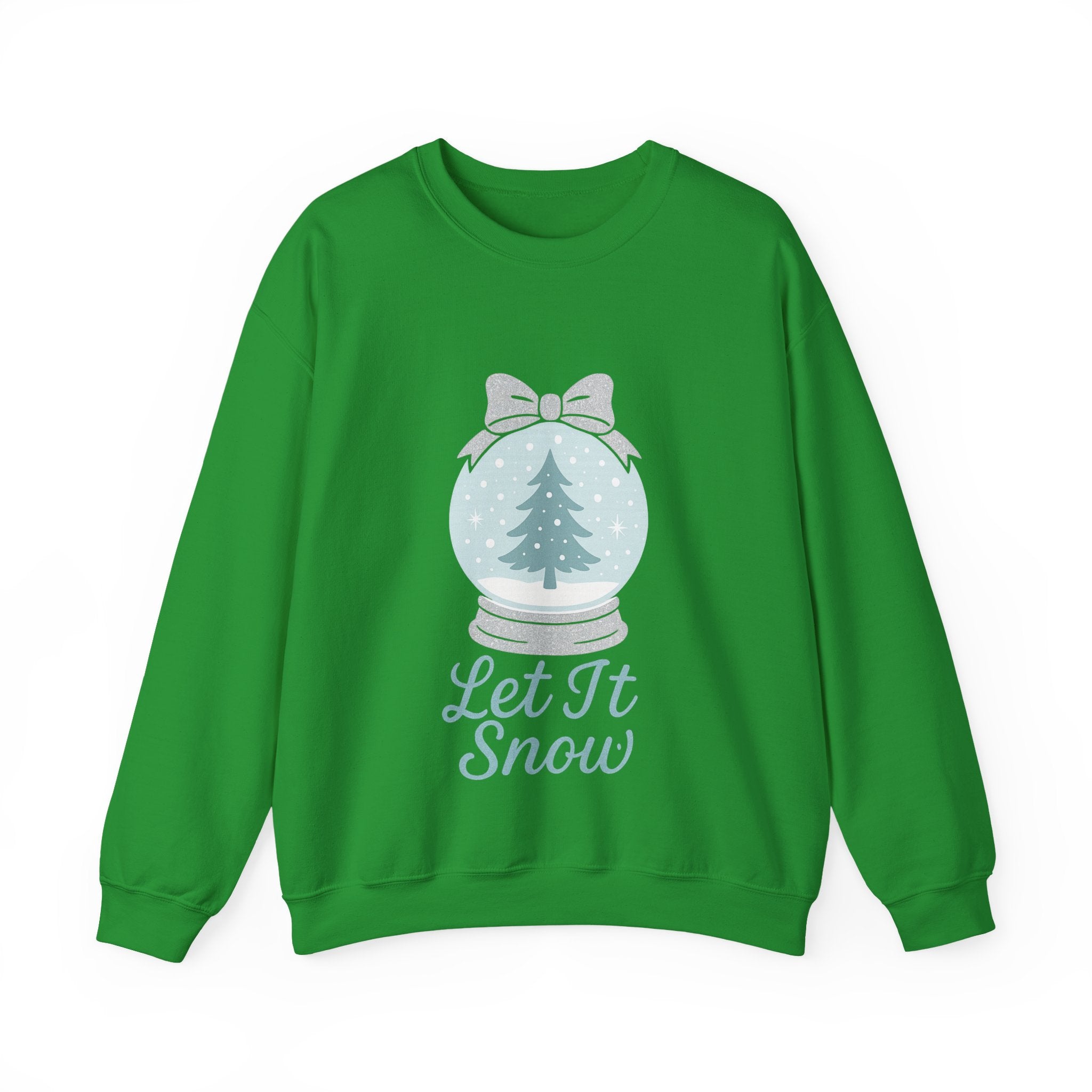 Let It Snow Sweatshirt, Cozy Holiday Crewneck, Unisex Christmas Sweater, Winter Gift, Festive Apparel