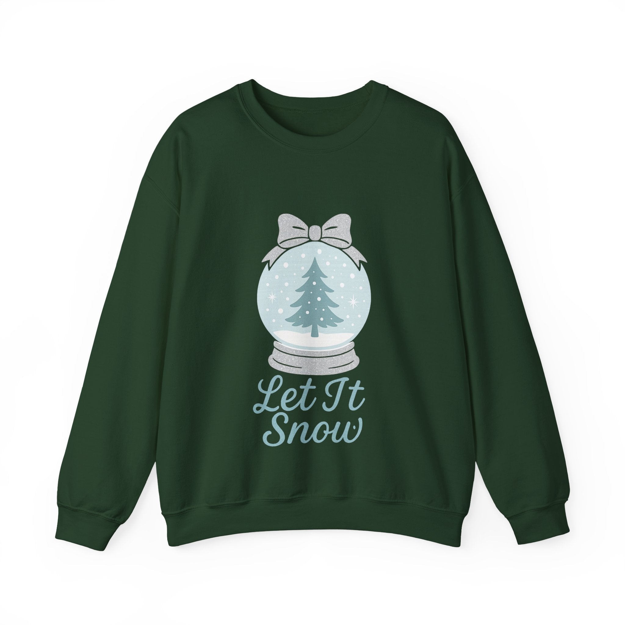 Let It Snow Sweatshirt, Cozy Holiday Crewneck, Unisex Christmas Sweater, Winter Gift, Festive Apparel