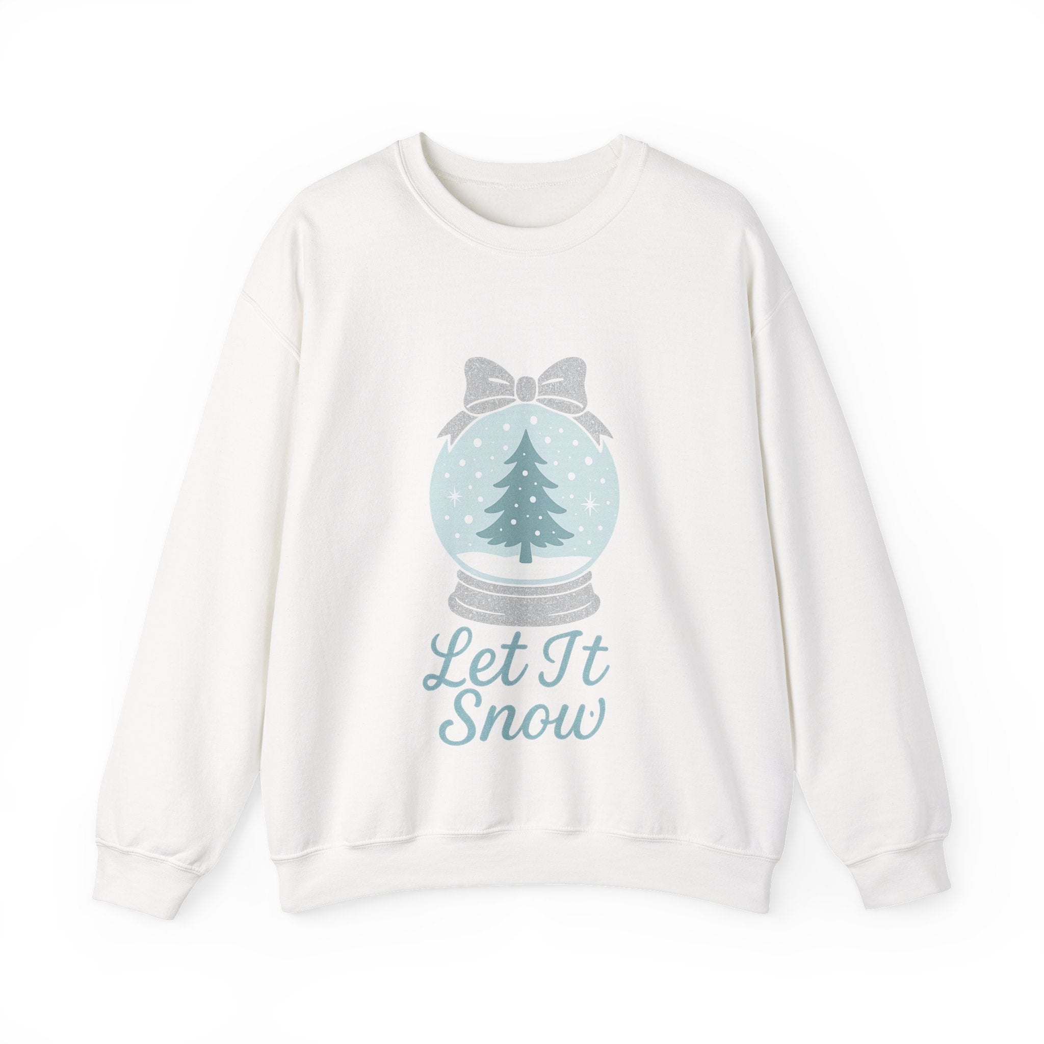 Let It Snow Sweatshirt, Cozy Holiday Crewneck, Unisex Christmas Sweater, Winter Gift, Festive Apparel