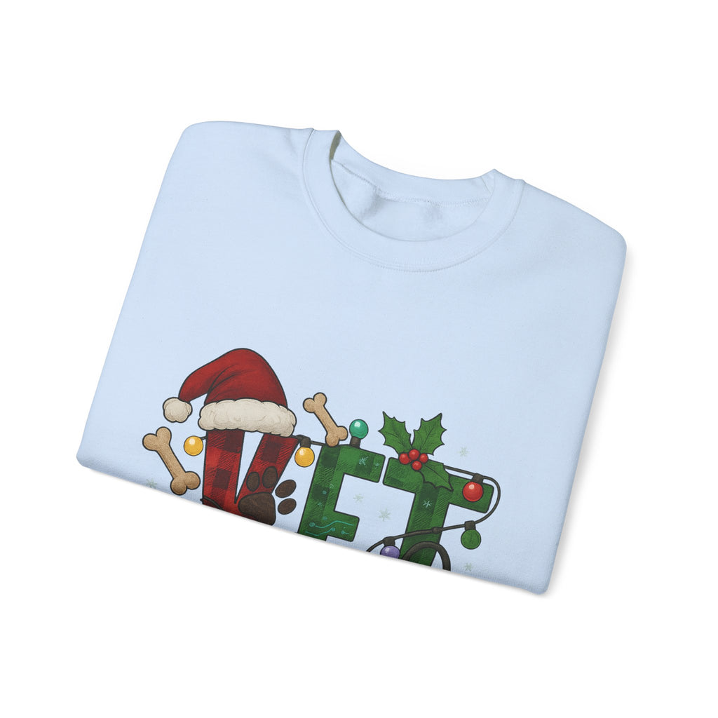 Holiday Vet Sweatshirt - Festive Veterinary Crewneck, Perfect for Animal Lovers, Christmas Gift, Cozy Winter Apparel, Pet Care