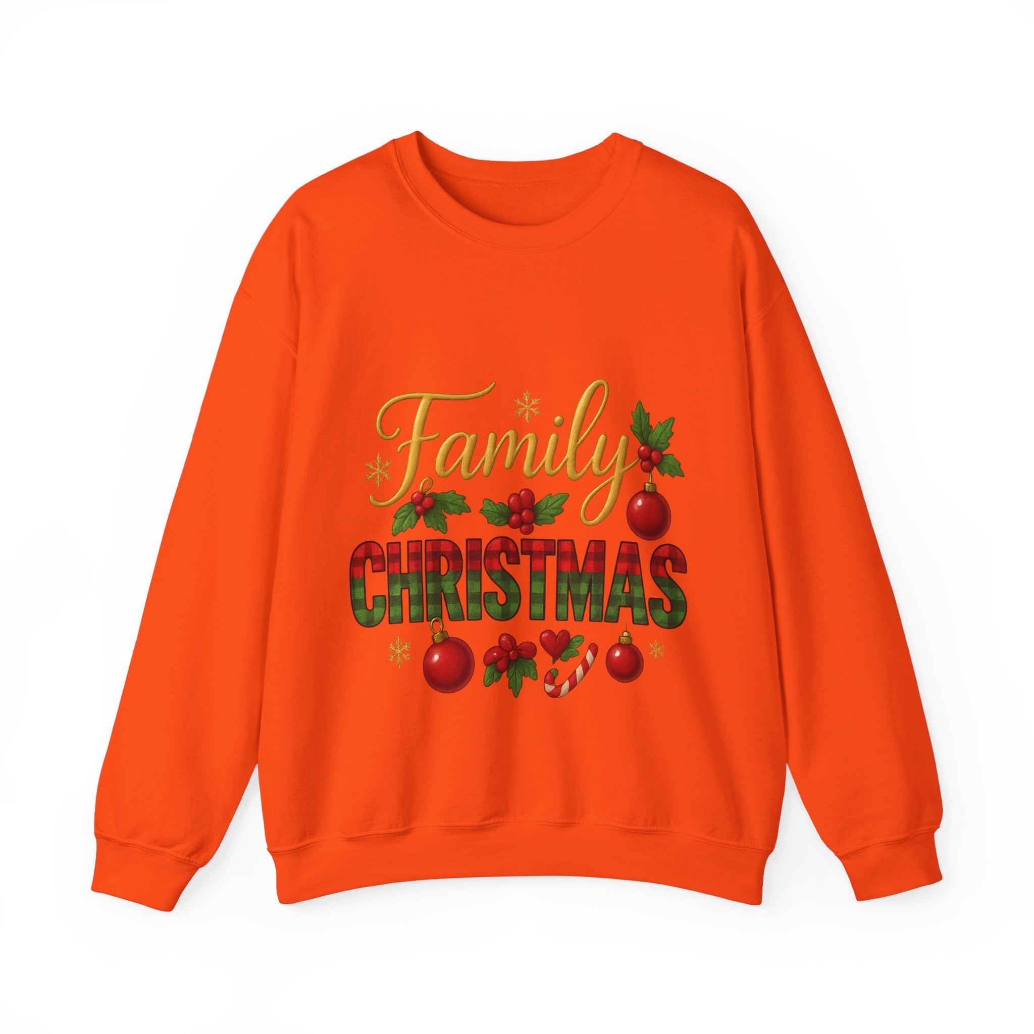 Family Christmas Crewneck Sweatshirt | Cozy Holiday Sweater, Family Gathering Gift, Matching Christmas Outfits, Winter Apparel, [...]