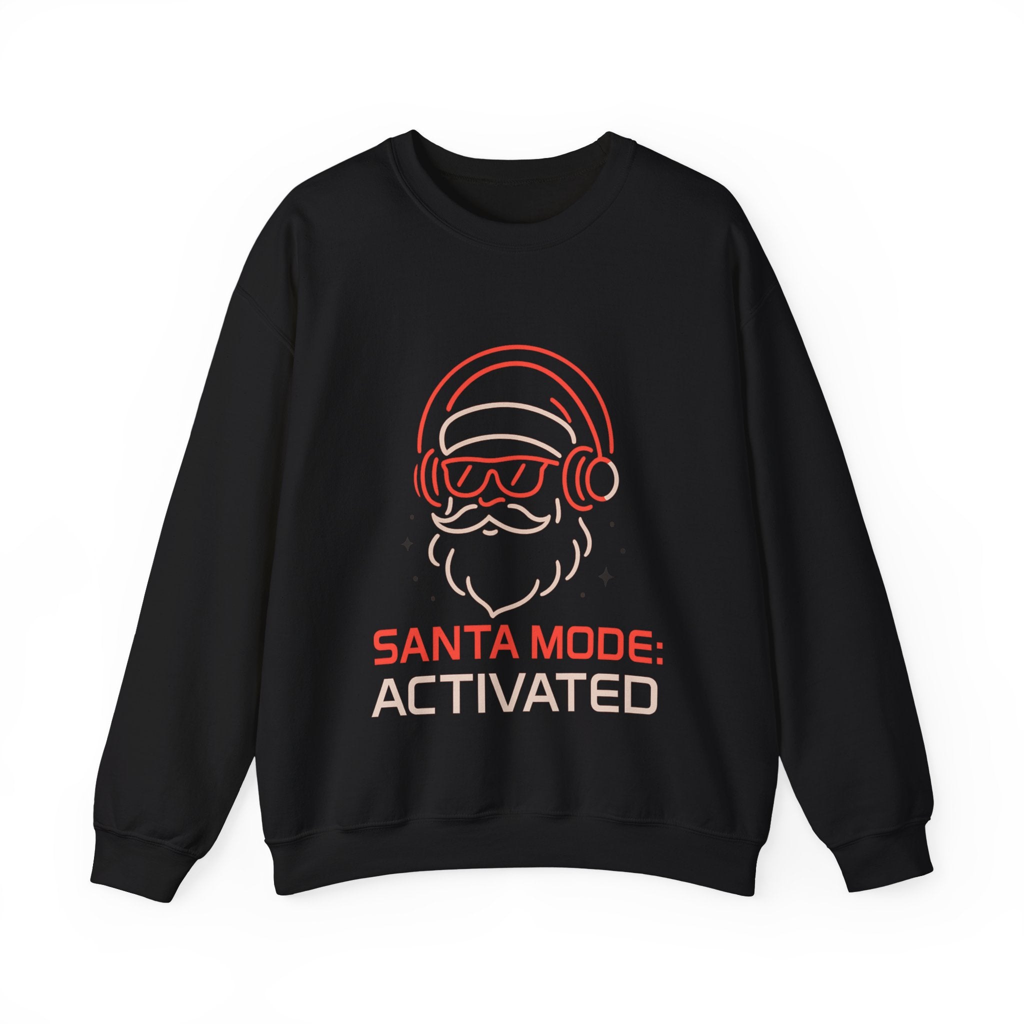 Santa Mode Activated Sweatshirt – Cozy Holiday Crewneck, Unisex Christmas Pullover, Funny Winter Gift for Friends & Family