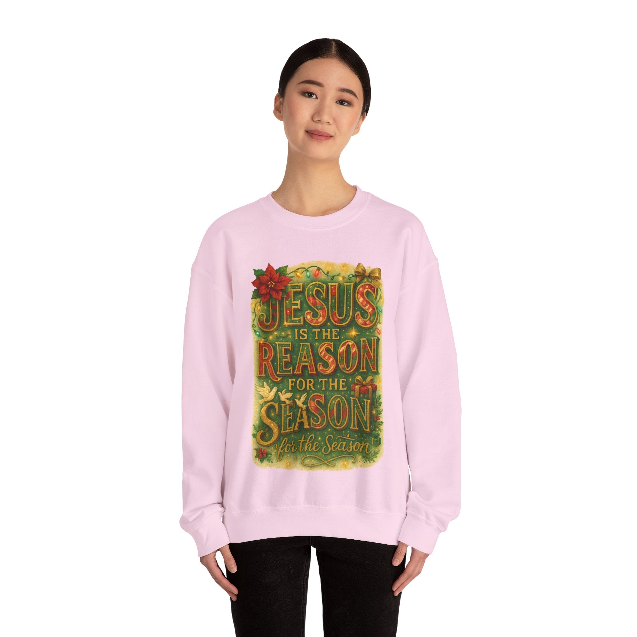 Unisex Heavy Blend™ Crewneck Sweatshirt – Soft, Durable & Print-Friendly | Everyday Comfort | Sustainable Cotton Blend