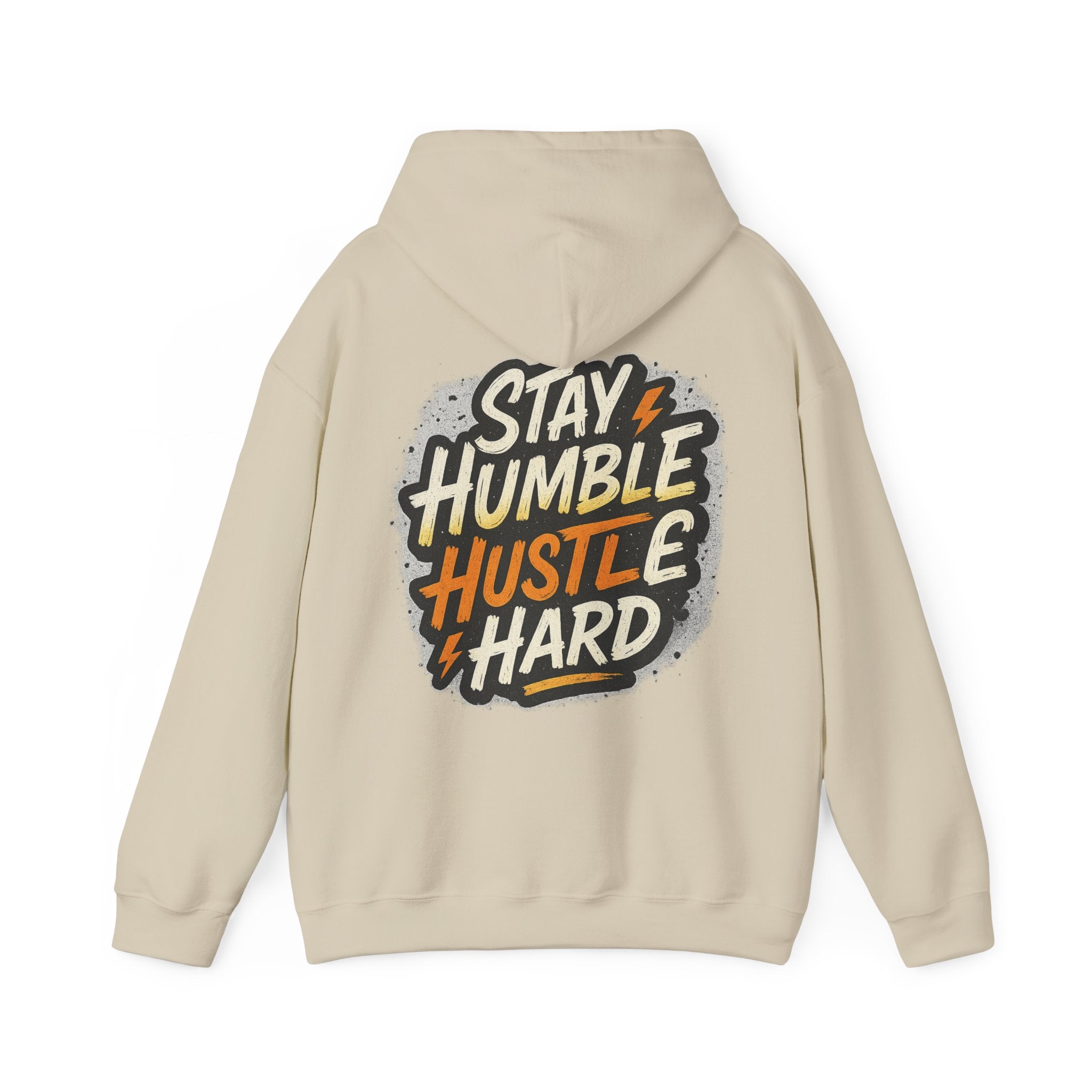 Stay Humble Hustle Hard Hoodie – Inspirational Unisex Sweatshirt, Motivational Apparel, Cozy Hoodie Gift for Students & Go-Getters