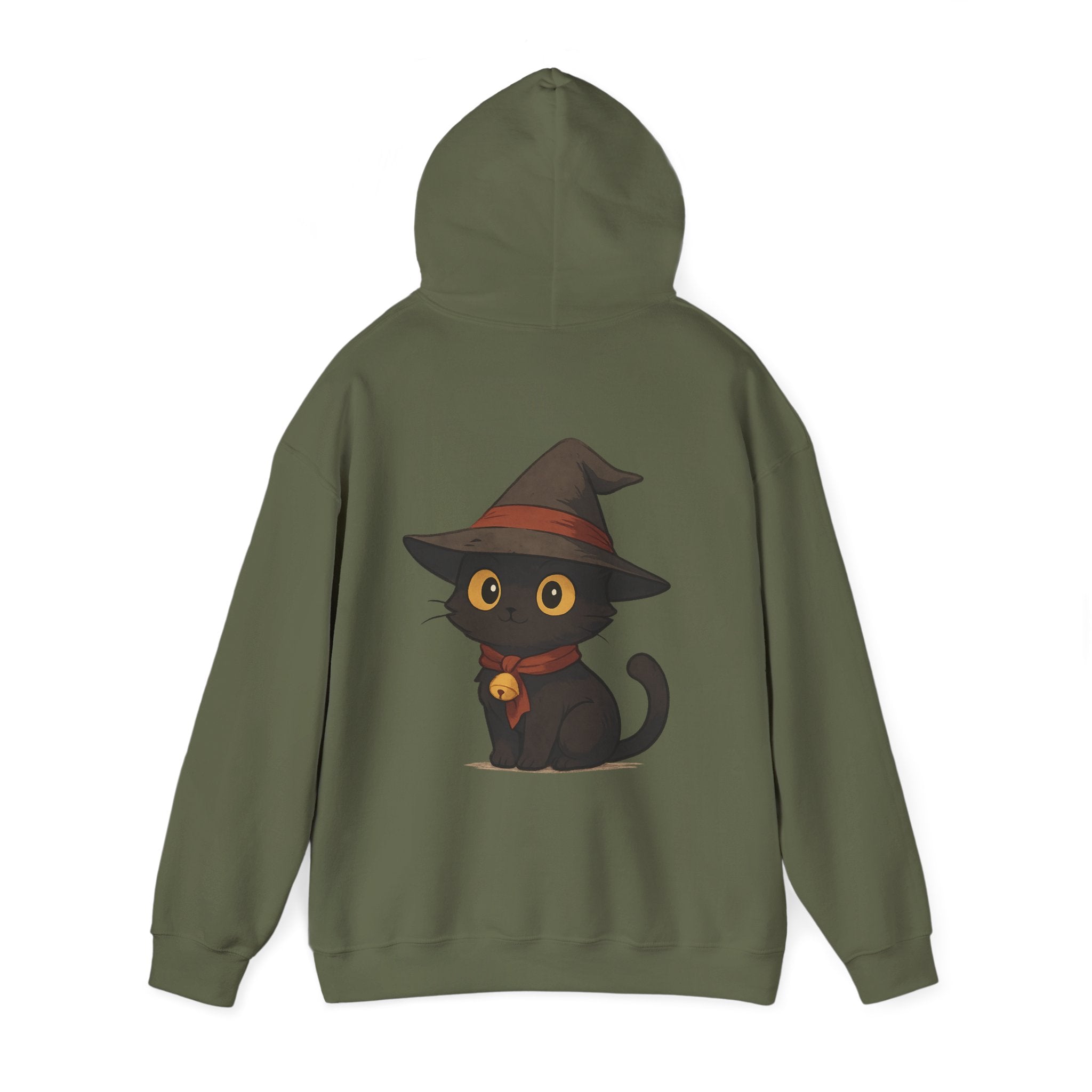 Cozy Cat-Themed Hoodie: Perfect for Halloween, Casual Wear, Cat Lovers, Gift Idea, Unisex Sweatshirt