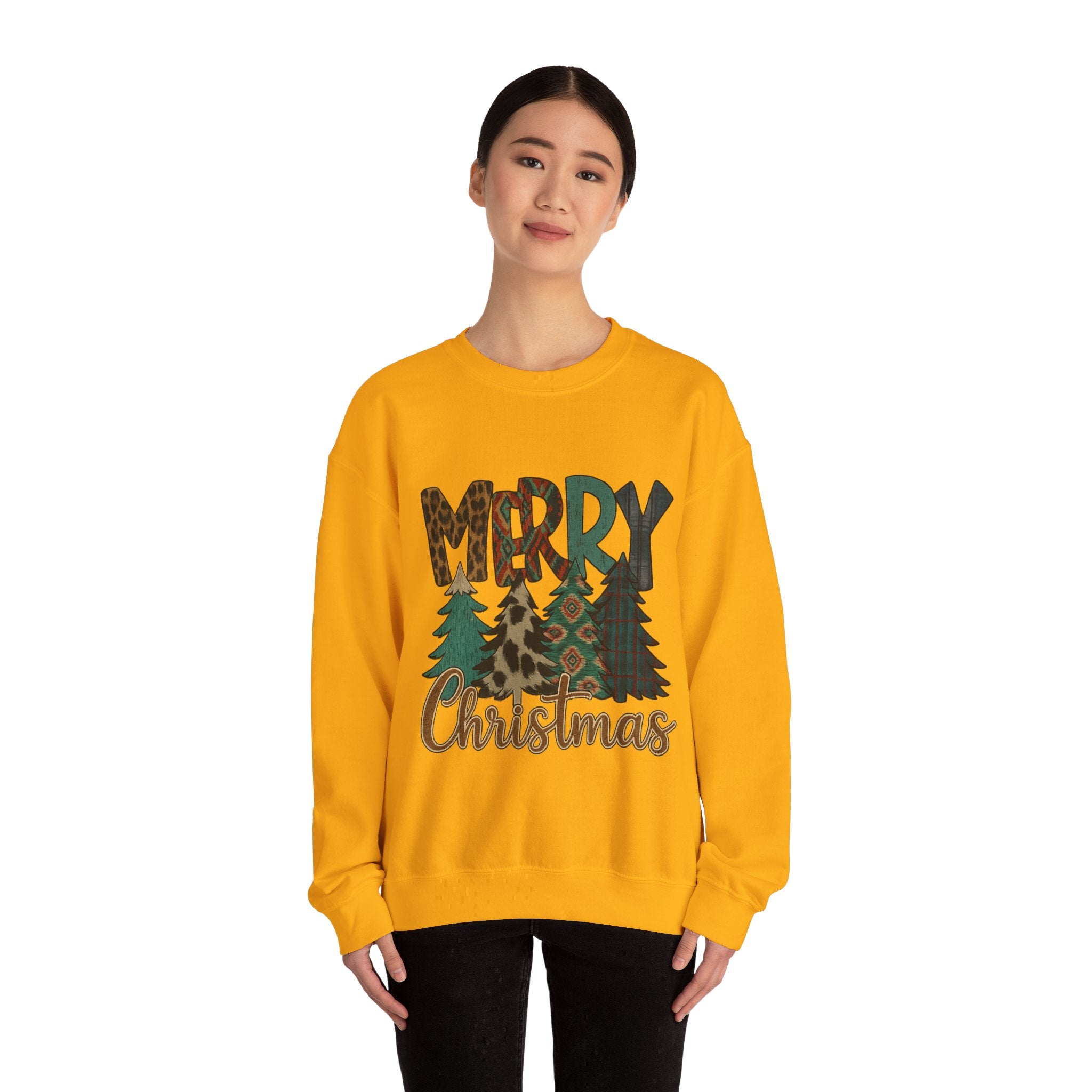 Cozy Christmas Sweatshirt, Unisex Holiday Crewneck, Merry Christmas Apparel, Winter Cozy Wear, Festive Gift Idea