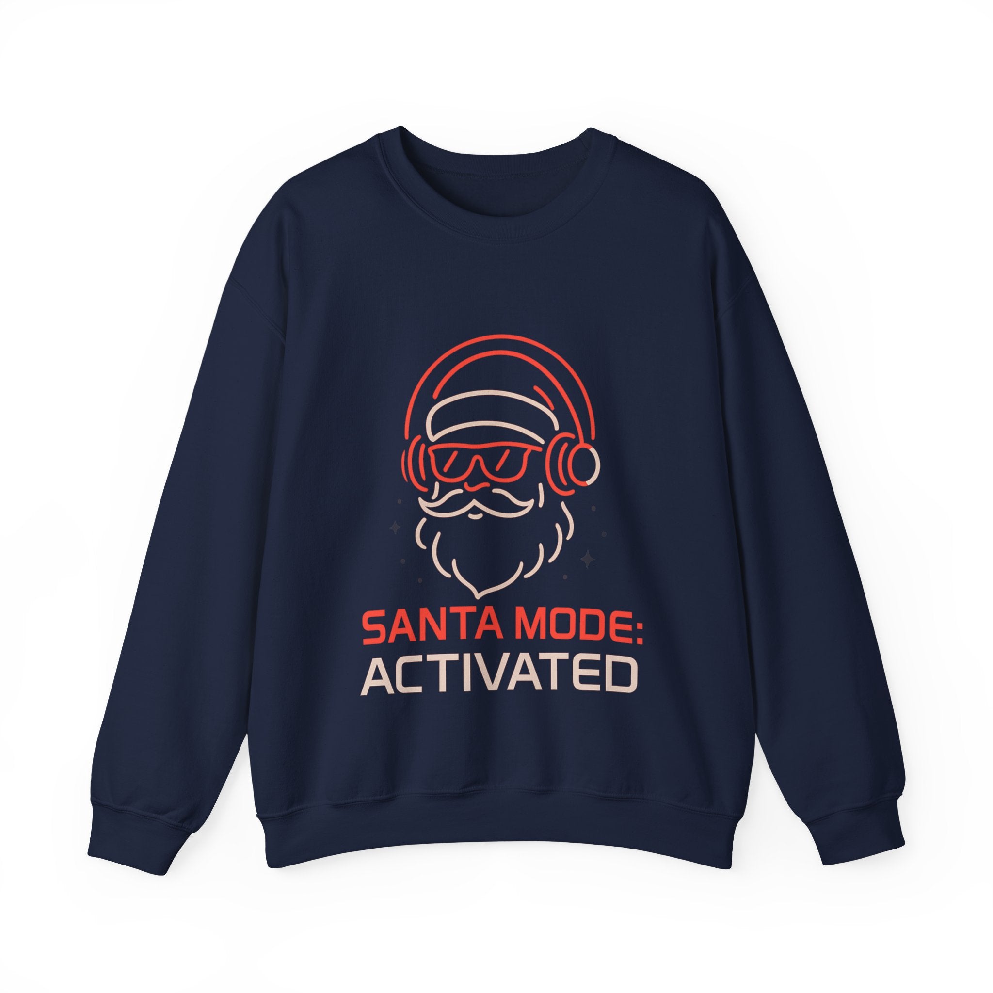 Santa Mode Activated Sweatshirt – Cozy Holiday Crewneck, Unisex Christmas Pullover, Funny Winter Gift for Friends & Family