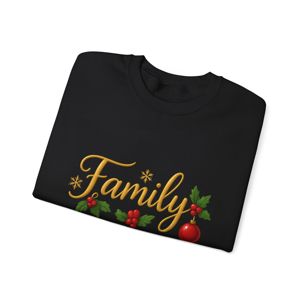 Family Christmas Crewneck Sweatshirt | Cozy Holiday Sweater, Family Gathering Gift, Matching Christmas Outfits, Winter Apparel, [...]