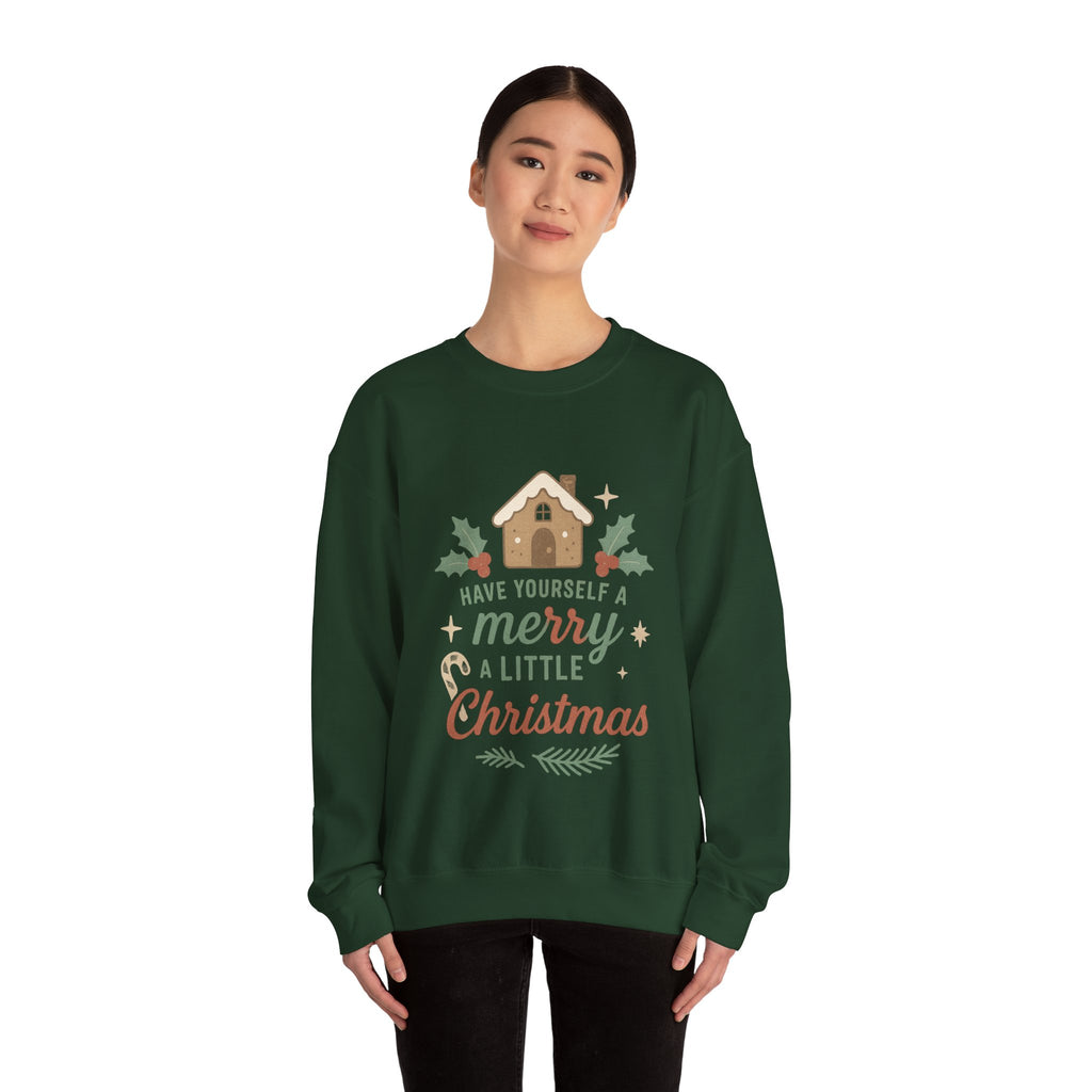 Christmas Crewneck Sweatshirt, Cozy Holiday Apparel, Gift for Him or Her, Merry Christmas Design, Festive Winter Style, Unisex Sweatshirt