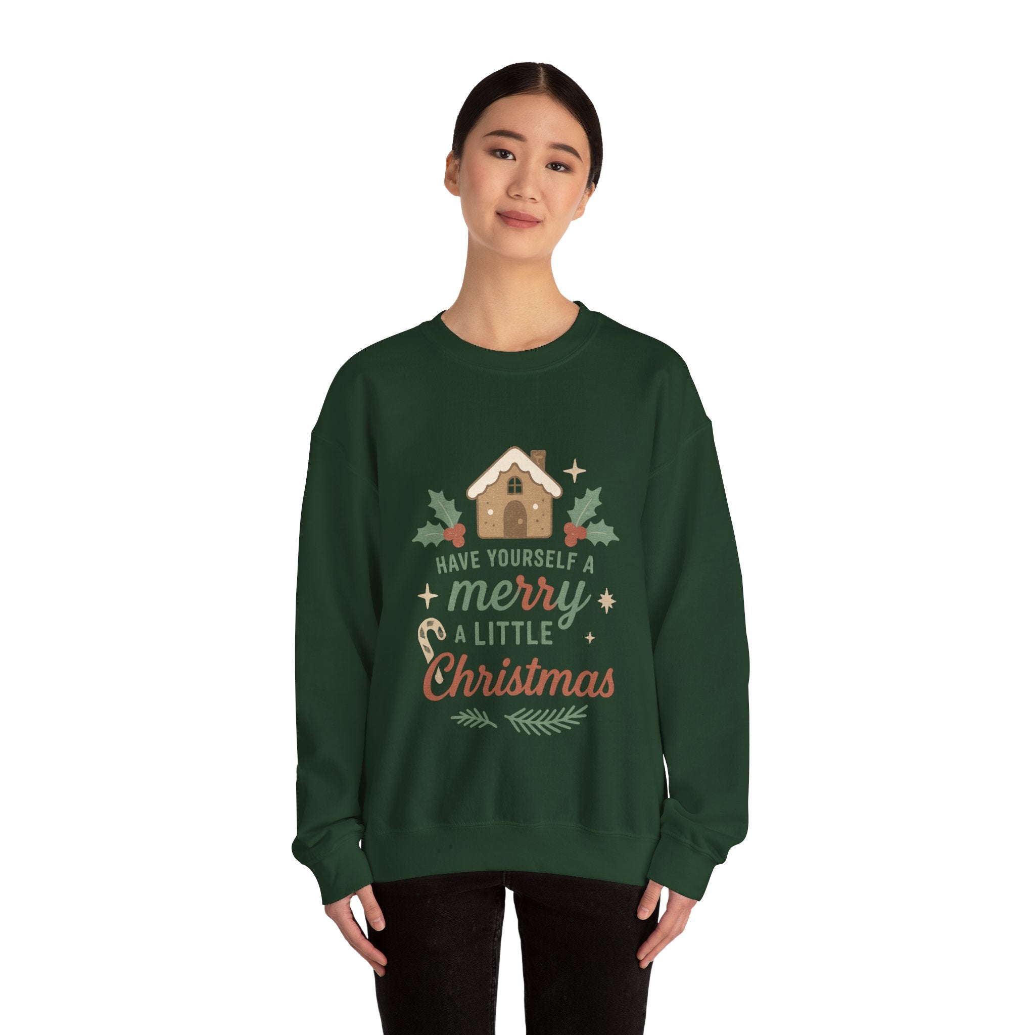 Christmas Crewneck Sweatshirt, Cozy Holiday Apparel, Gift for Him or Her, Merry Christmas Design, Festive Winter Style, Unisex Sweatshirt