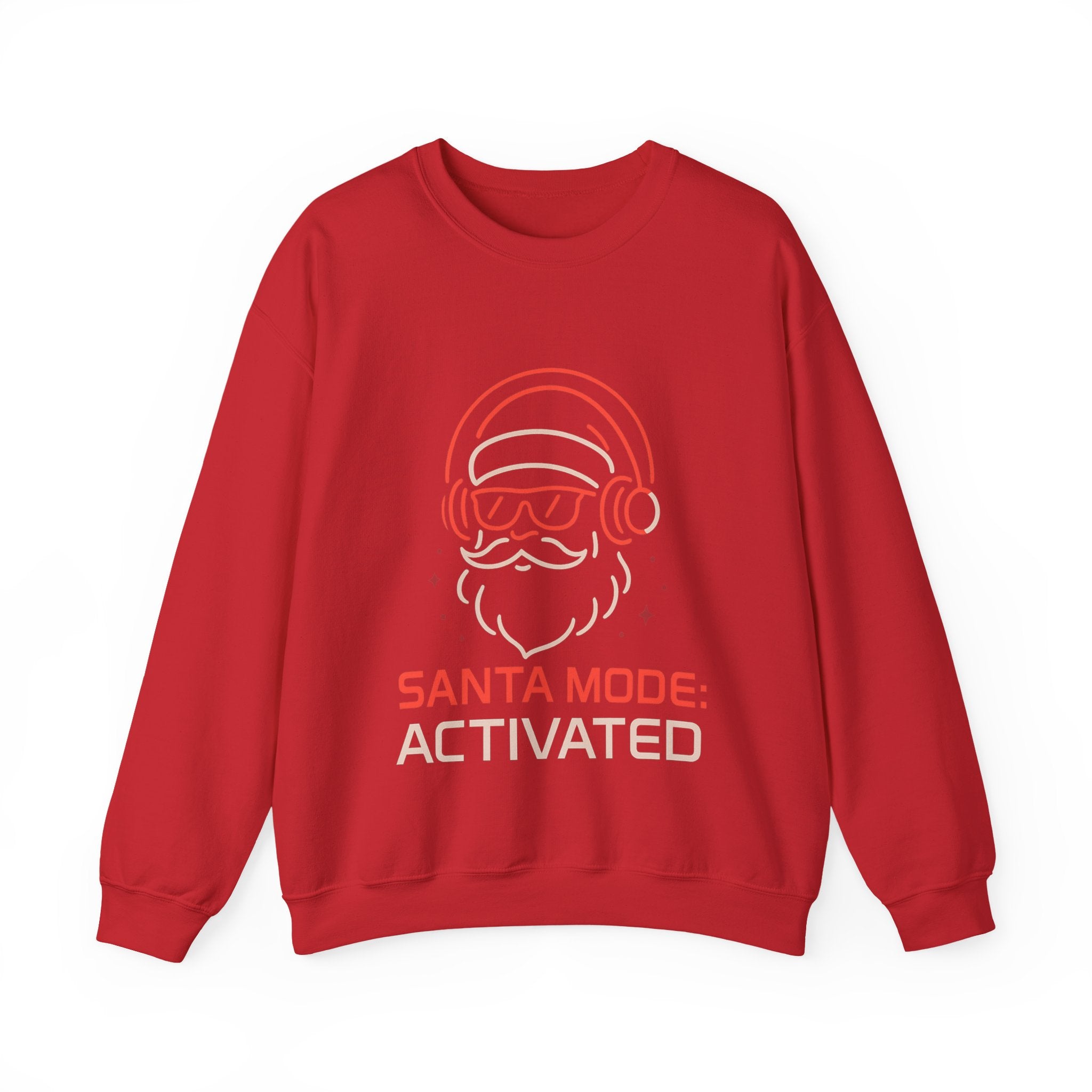 Santa Mode Activated Sweatshirt – Cozy Holiday Crewneck, Unisex Christmas Pullover, Funny Winter Gift for Friends & Family