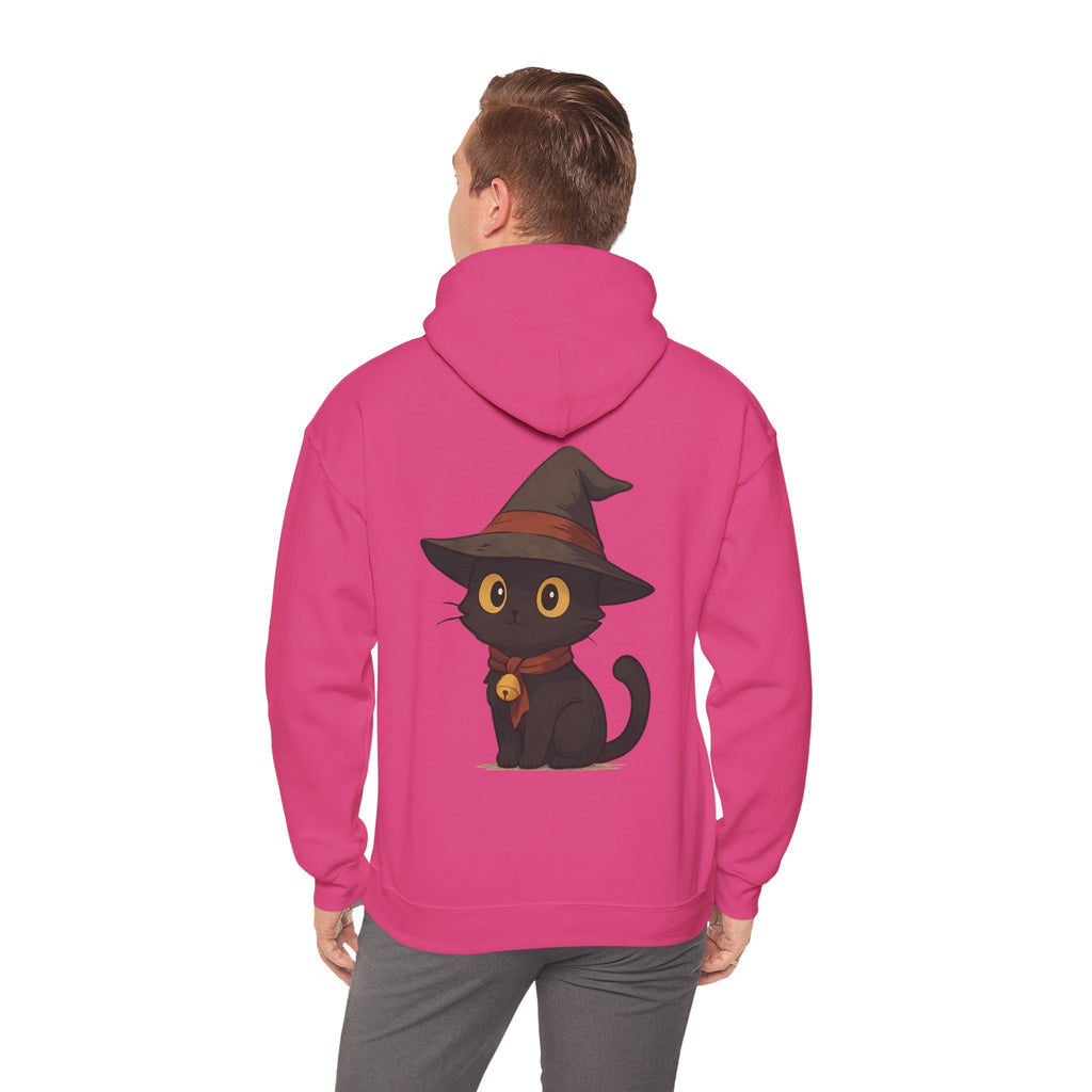 Cozy Cat-Themed Hoodie: Perfect for Halloween, Casual Wear, Cat Lovers, Gift Idea, Unisex Sweatshirt