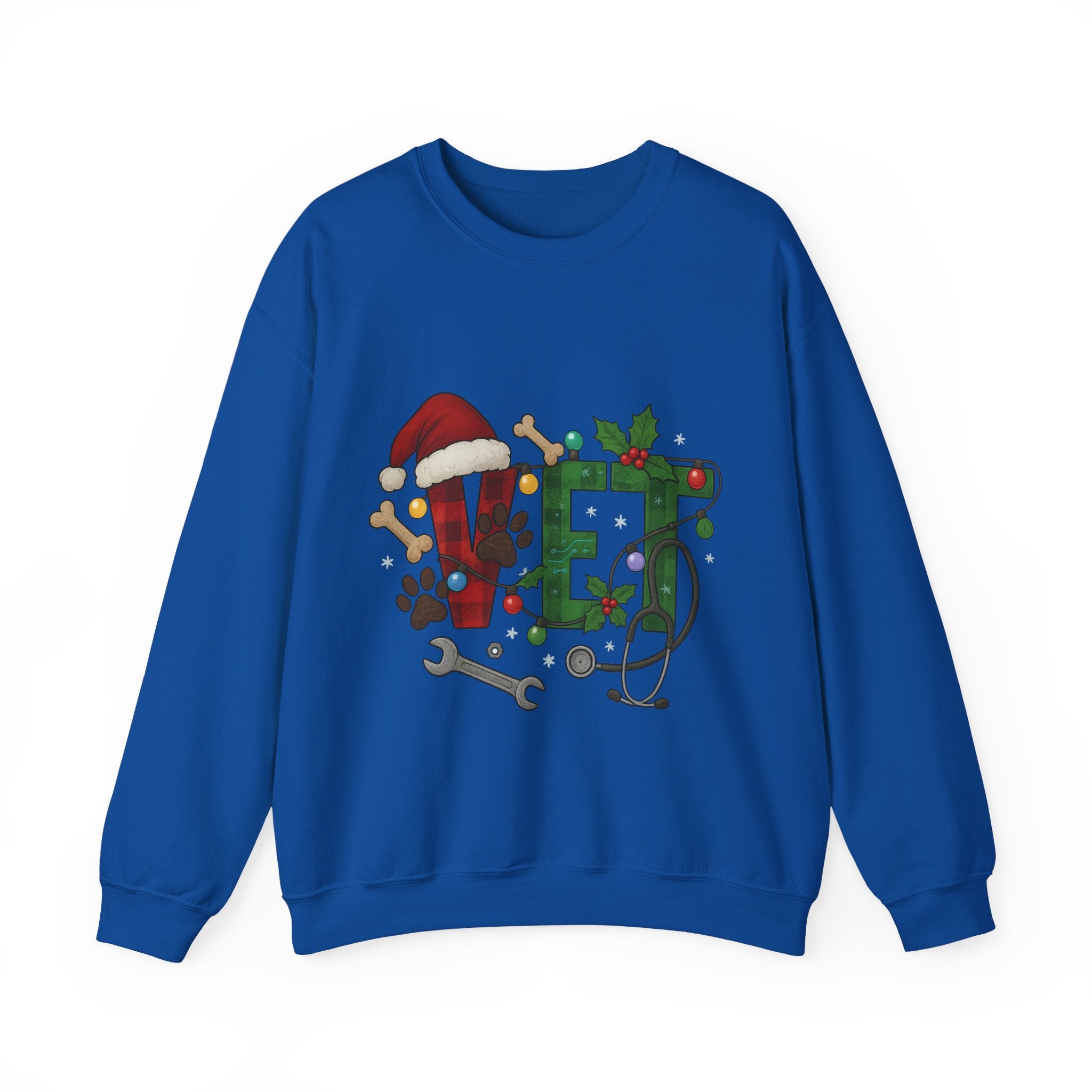 Holiday Vet Sweatshirt - Festive Veterinary Crewneck, Perfect for Animal Lovers, Christmas Gift, Cozy Winter Apparel, Pet Care