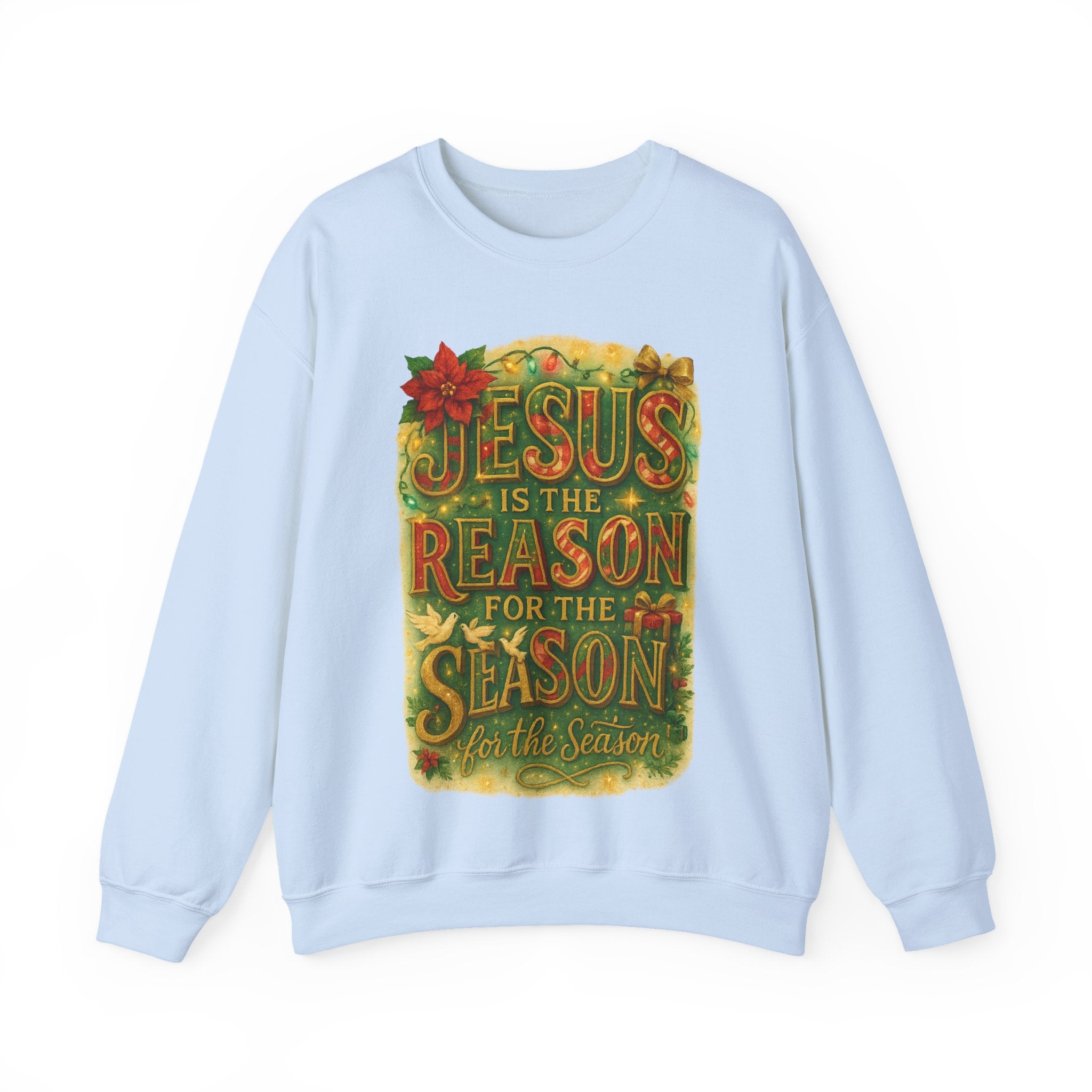 Unisex Heavy Blend™ Crewneck Sweatshirt – Soft, Durable & Print-Friendly | Everyday Comfort | Sustainable Cotton Blend