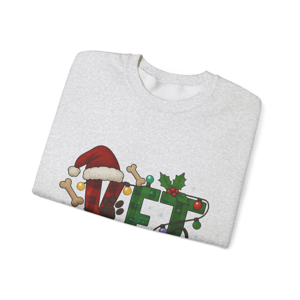 Holiday Vet Sweatshirt - Festive Veterinary Crewneck, Perfect for Animal Lovers, Christmas Gift, Cozy Winter Apparel, Pet Care