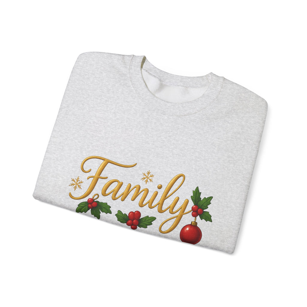 Family Christmas Crewneck Sweatshirt | Cozy Holiday Sweater, Family Gathering Gift, Matching Christmas Outfits, Winter Apparel, [...]