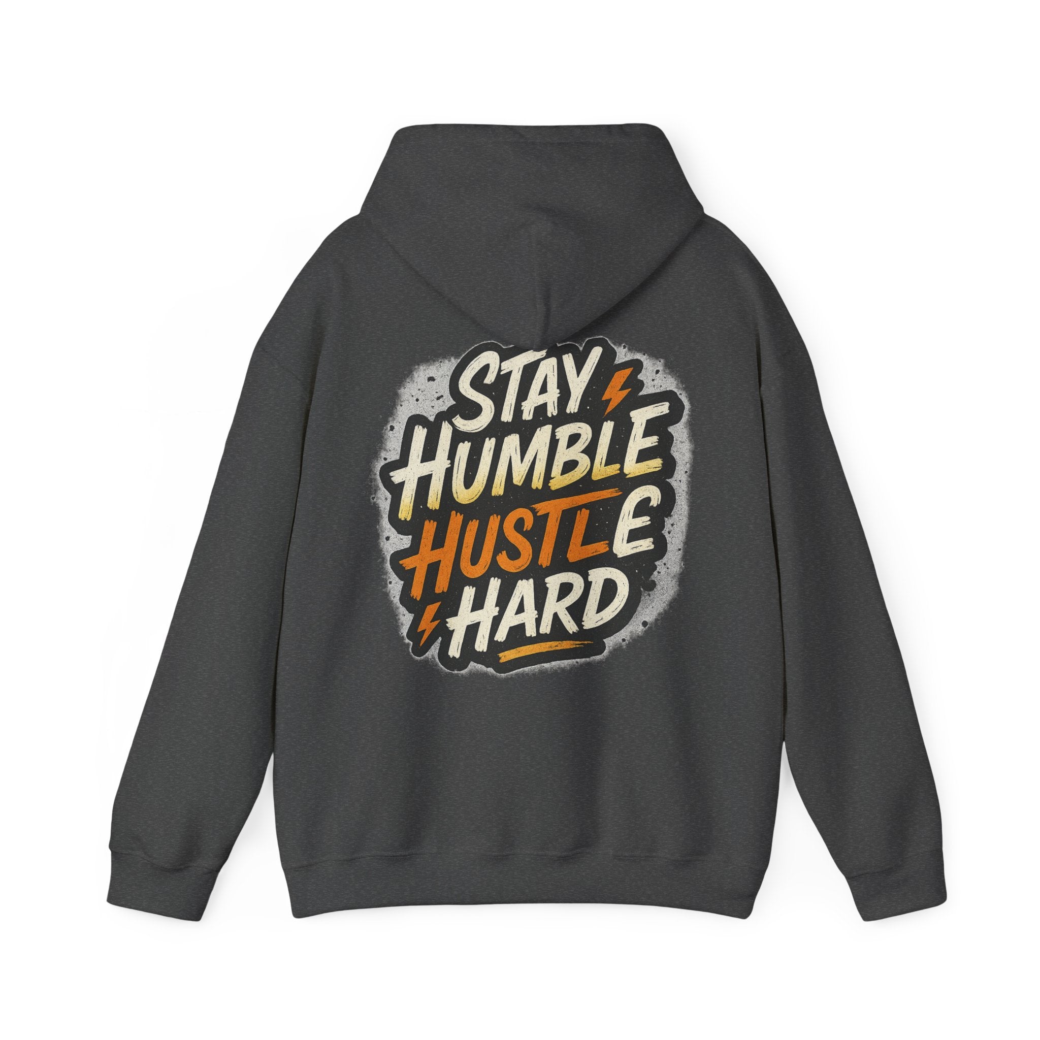 Stay Humble Hustle Hard Hoodie – Inspirational Unisex Sweatshirt, Motivational Apparel, Cozy Hoodie Gift for Students & Go-Getters