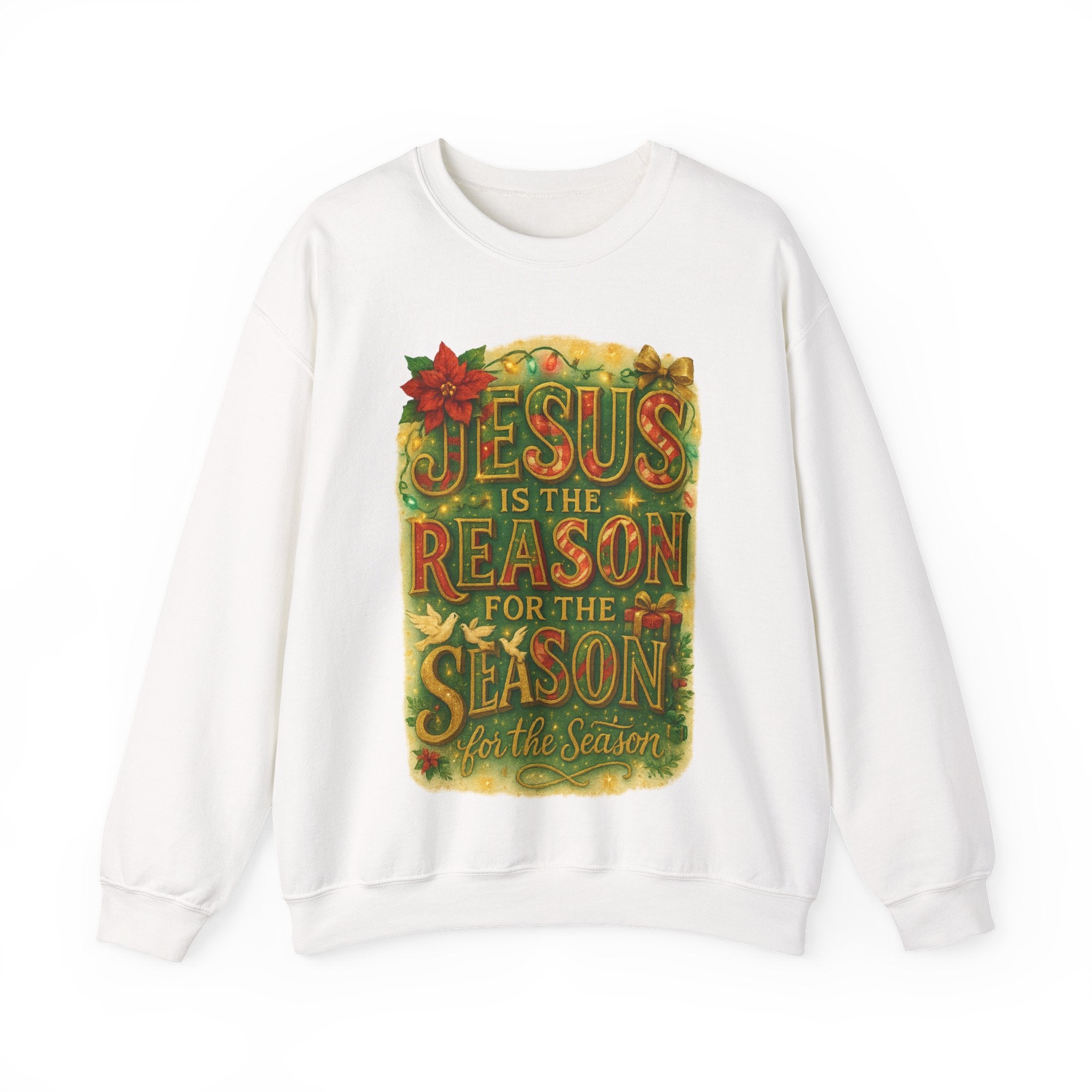 Unisex Heavy Blend™ Crewneck Sweatshirt – Soft, Durable & Print-Friendly | Everyday Comfort | Sustainable Cotton Blend