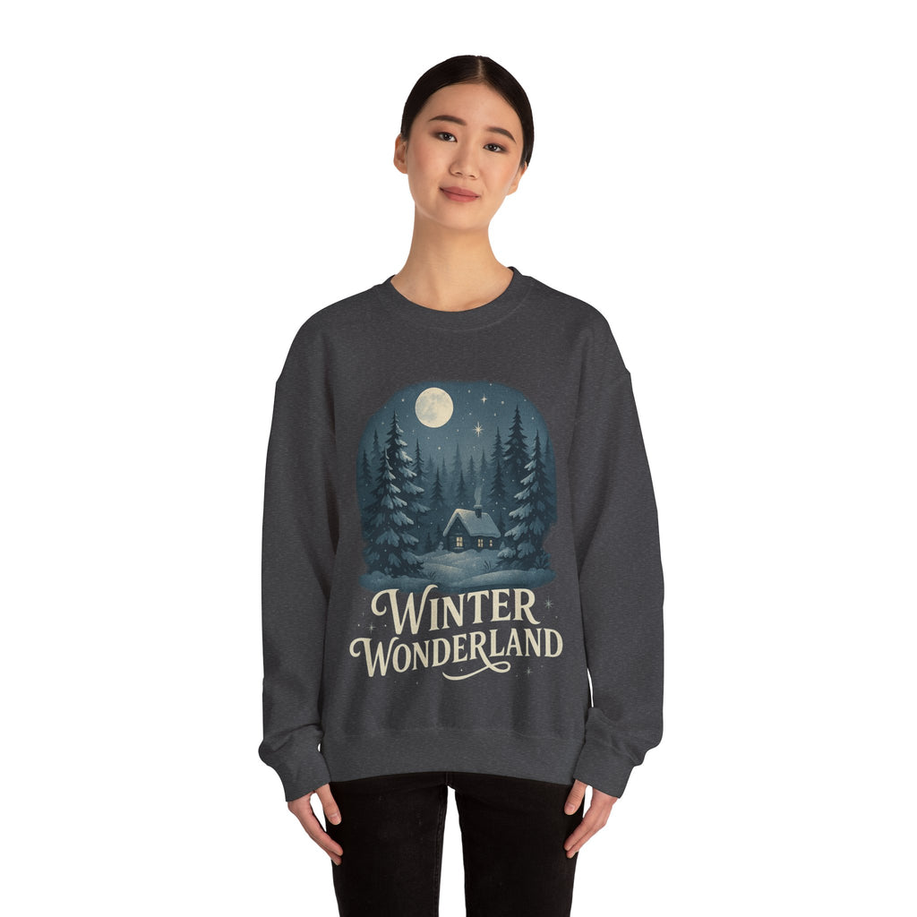 Winter Wonderland Sweatshirt, Cozy Winter Essentials, Holiday Gift, Christmas Sweater, Unisex Warm Crewneck