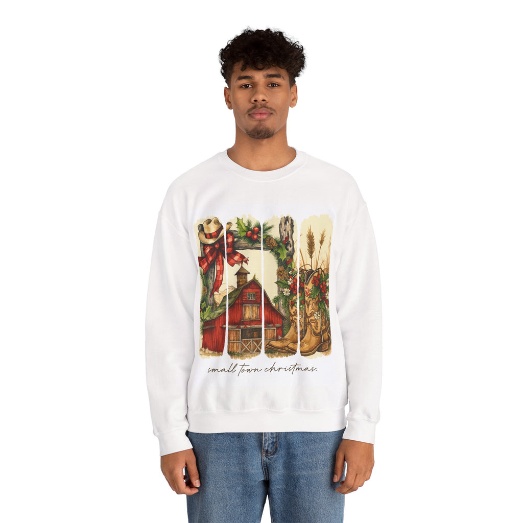 Cozy Christmas Crewneck Sweatshirt – Unisex Holiday Pullover, Festive Winter Apparel, Thoughtful Christmas Gift for Friends & Family