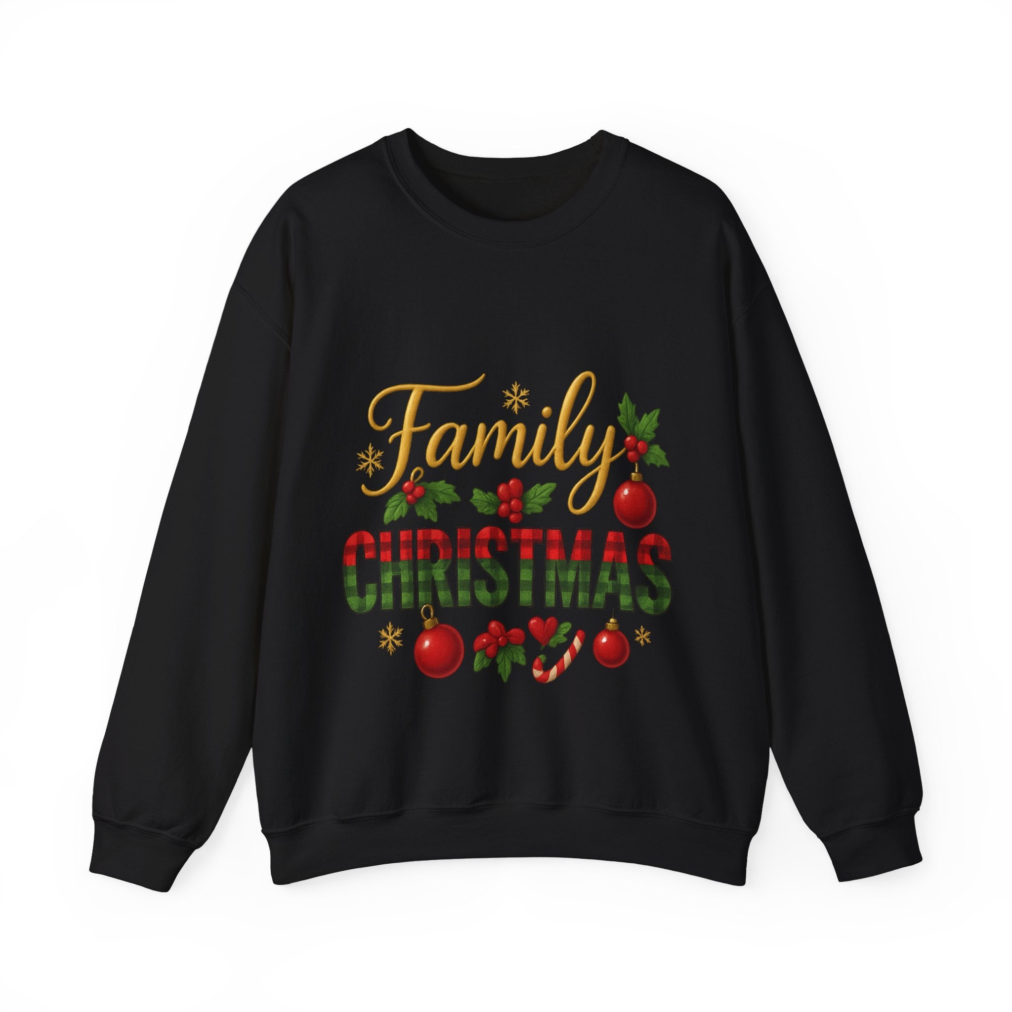 Family Christmas Crewneck Sweatshirt | Cozy Holiday Sweater, Family Gathering Gift, Matching Christmas Outfits, Winter Apparel, [...]